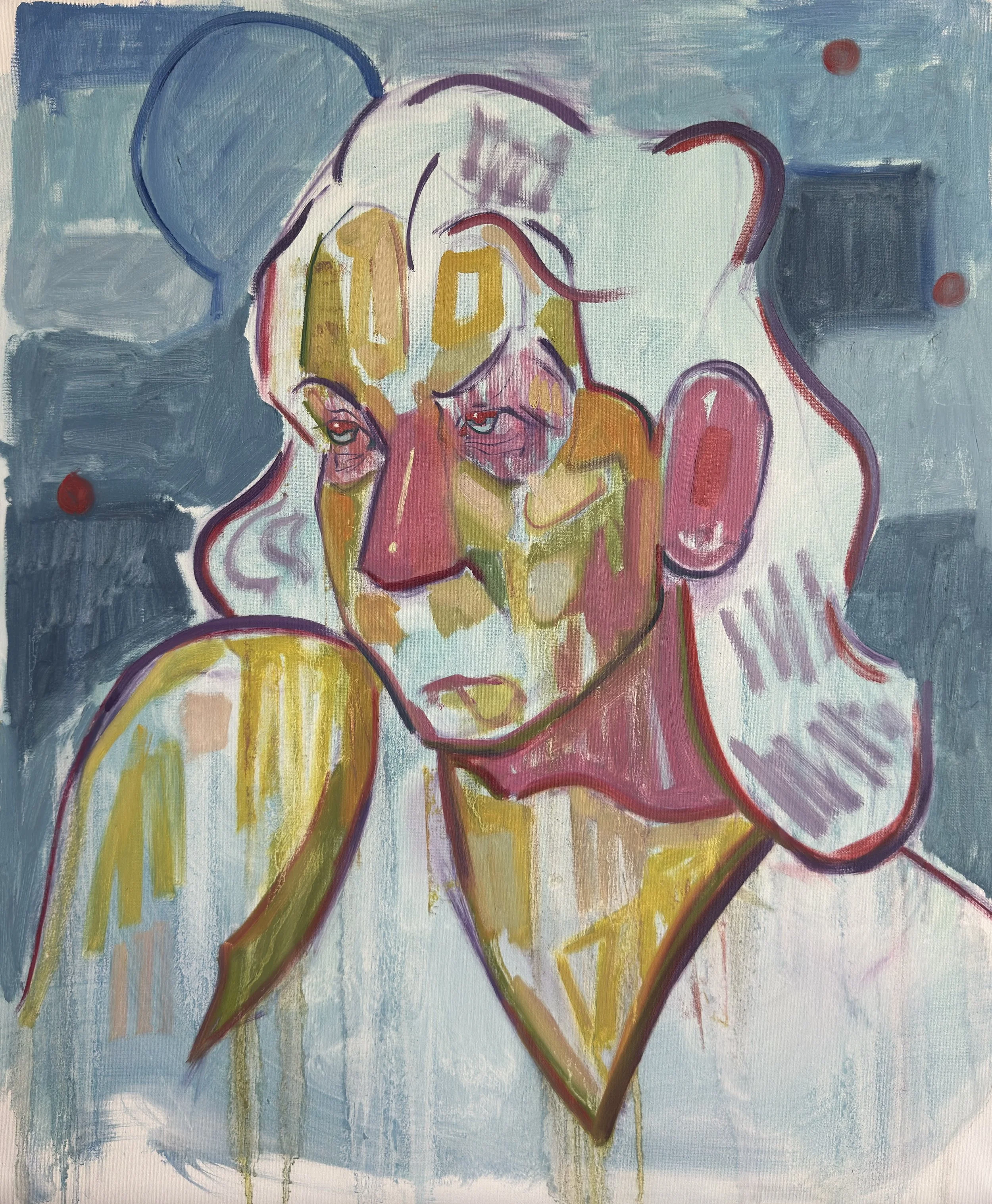 Untitled Portrait 2025
 
 Oil Paint on Canvas  50x60cm  2025