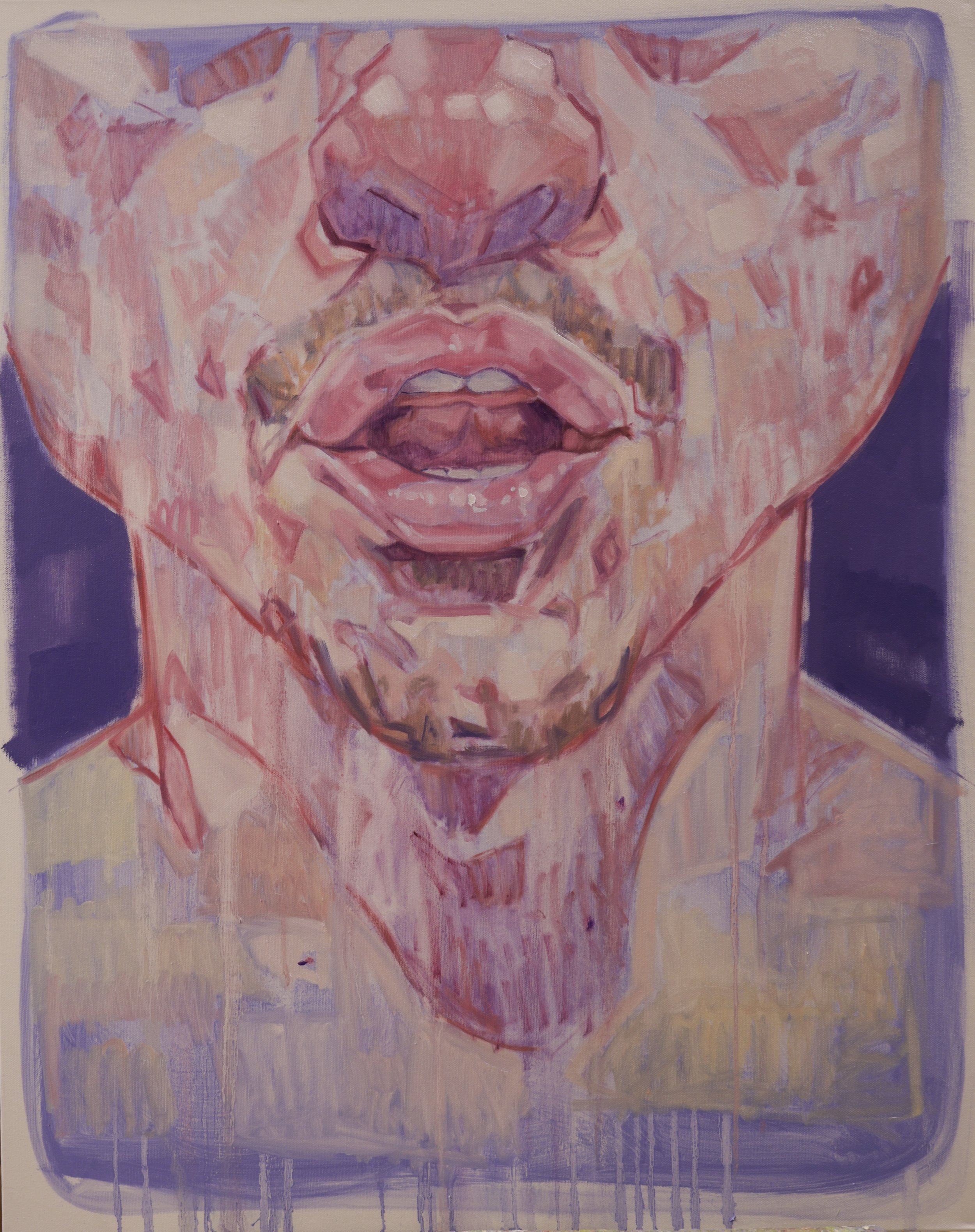 Trying to Say...
 

 Oil Paint on Canvas  80x100cm  2026 