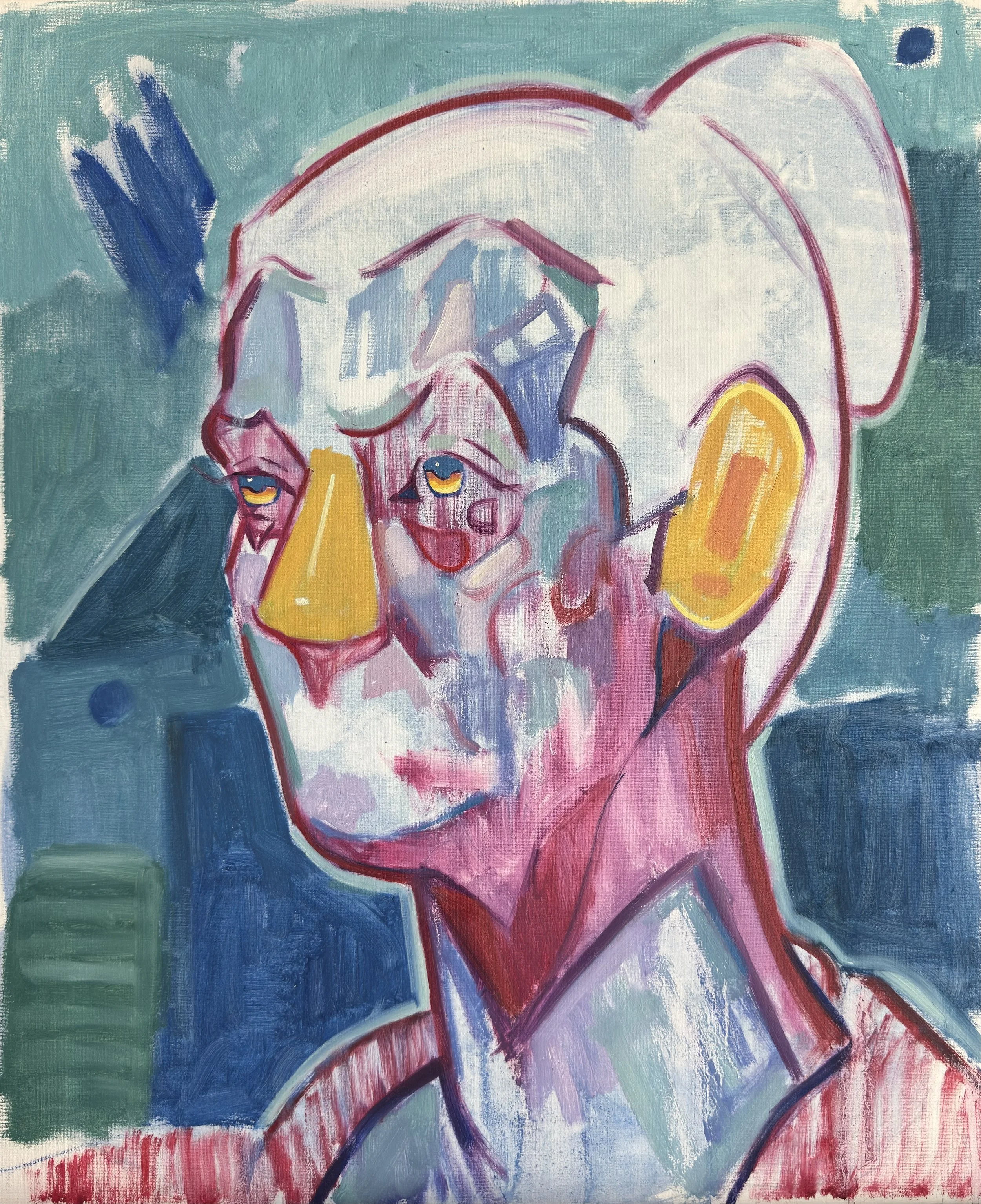 Untitled Portrait 2025
 
 Oil Paint on Canvas  50x60cm  2025