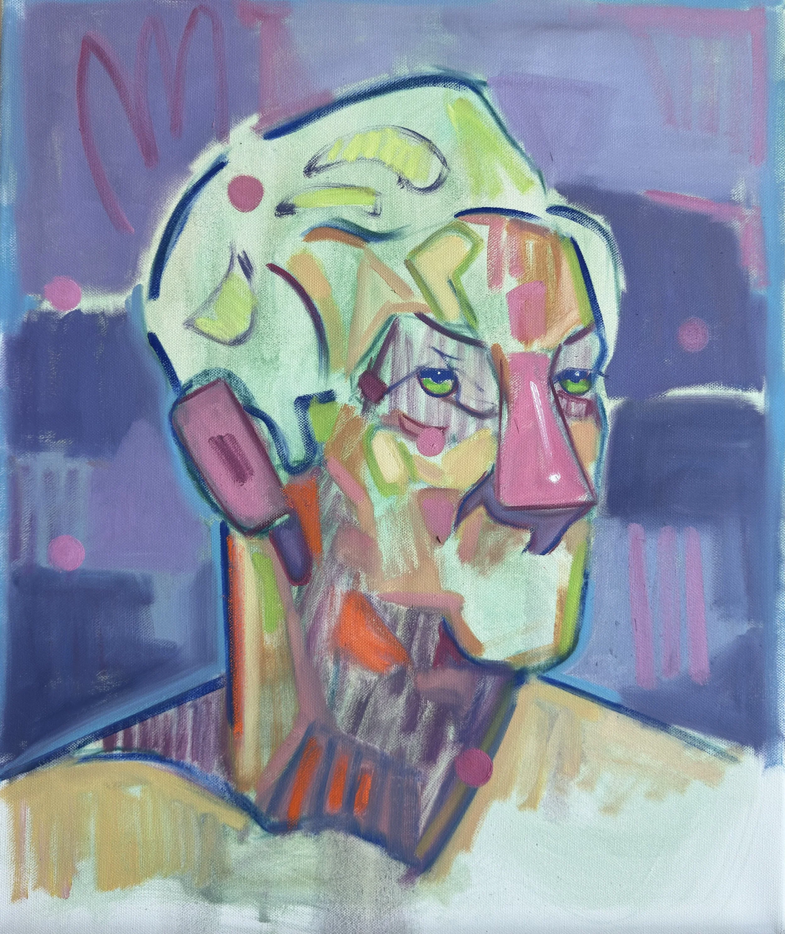 Untitled Portrait 2025
 
 Oil Paint on Canvas  50x60cm  2025