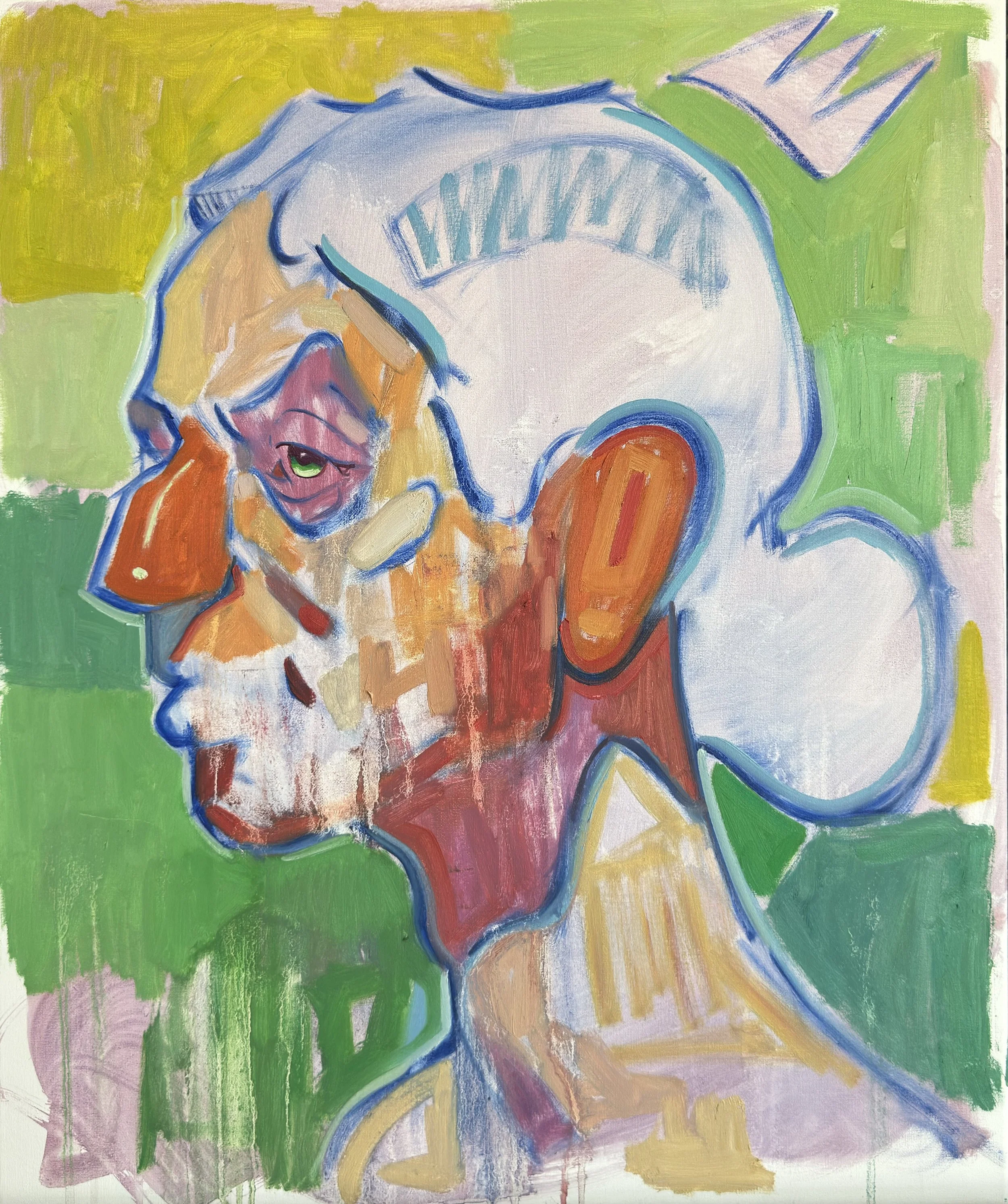 Trial and No Error
 
 Oil Paint on Canvas  50x60cm  2025