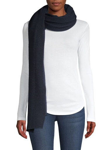 White and Warren cashmere travel wrap