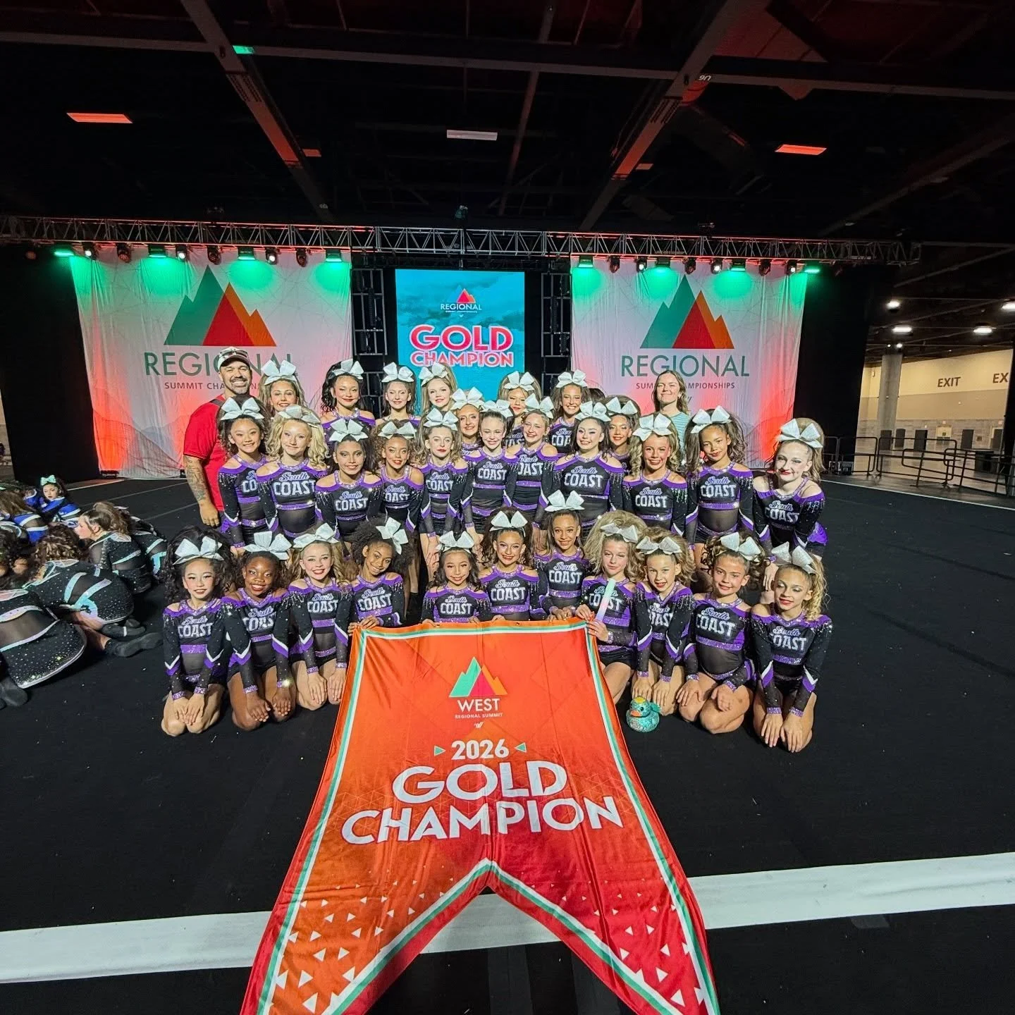 Nationals Champions with 2 HIT routines to end the 2025-2026 season. We&rsquo;re so proud of all that AQUA has accomplished this season. We love our Y3 Sharkies 🦈