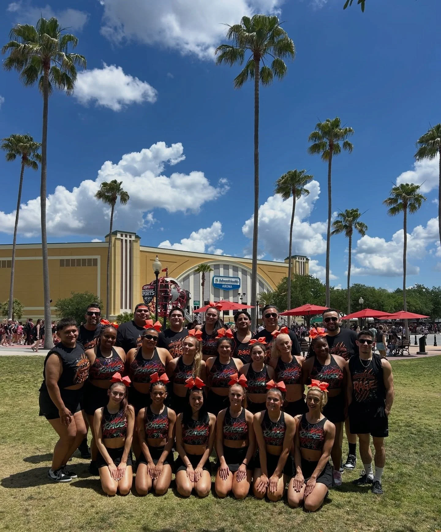 First practice in the books for Rage! We can&rsquo;t wait to party tomorrow in the Arena 🧡🖤