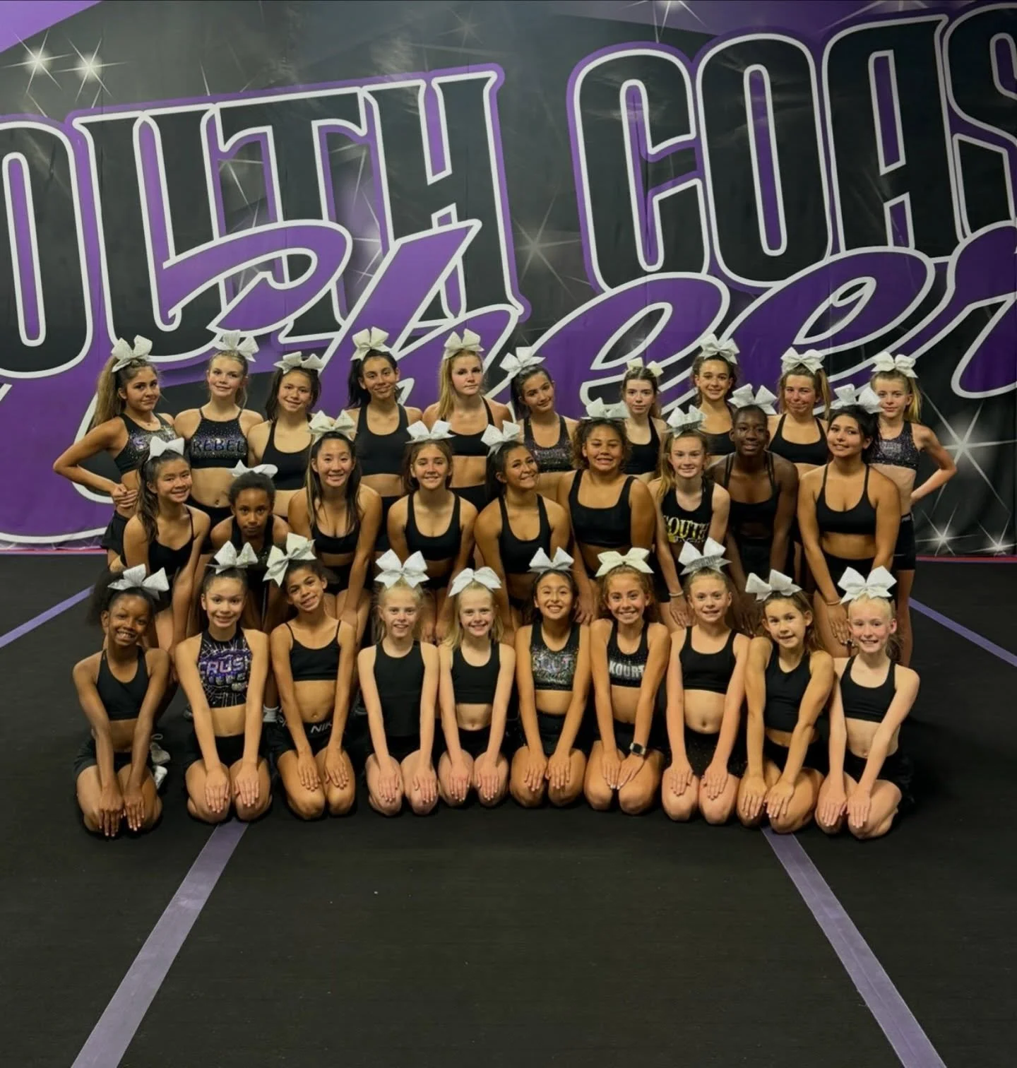 And back in the Large U16 level 2 division, give it up for CRUSH! These girlies are the star of the show and ready to leave you all star struck this season. Crush. Camera. Action. 💜📸