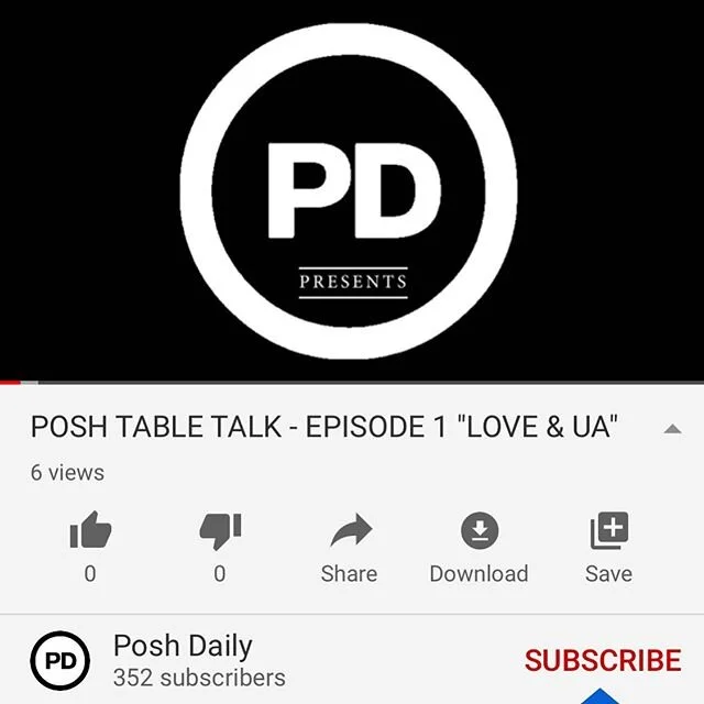 Posh Table Talk out now on Posh’s YouTube Page πΆπΆ watch two of the mixiest’s boys on UA campus talk about the Love Culture here at UA π