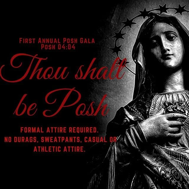Posh 04:04 Thou Shalt be Posh π₯
The Posh Gala is dress to impress. Hope you’re Met Gala ready