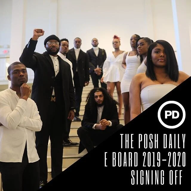 On behalf of the E-Board for the 2019-2020 school year, we would like to thank all who have supported us. π₯ It is very unfortunate that our time was cut short due to the current pandemic. However, The Posh Daily will return for the next year better
