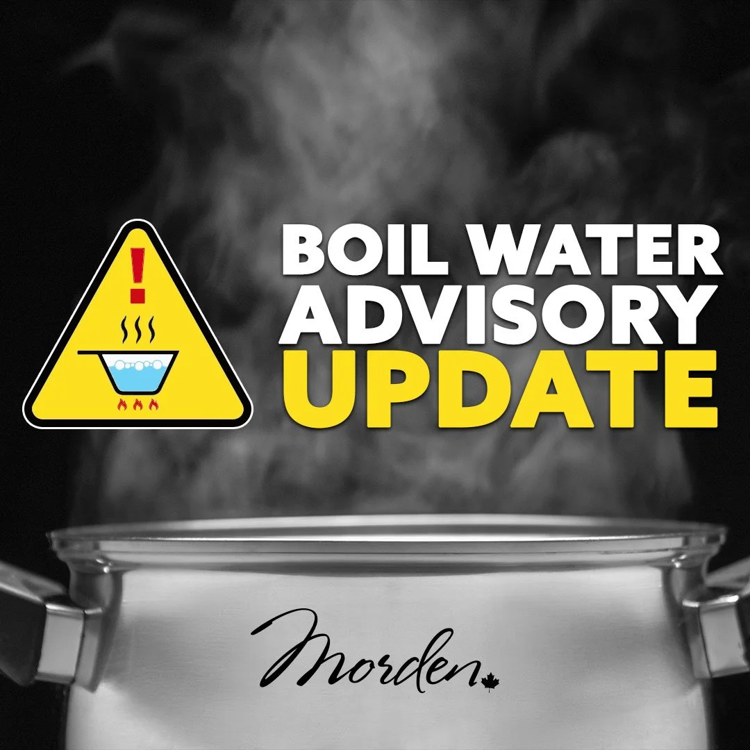 UPDATE Boil Water Advisory Lifted — to Morden, Manitoba