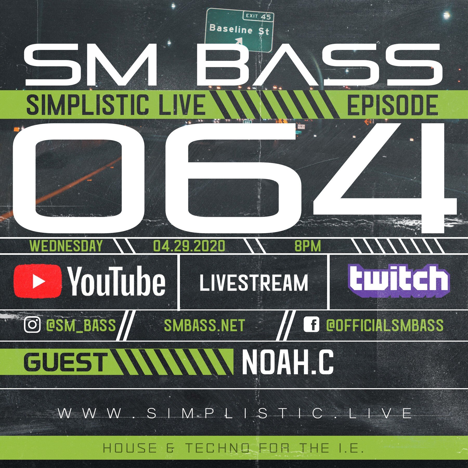 SIMPLISTIC LIVE: 064 | NOAH.C 
