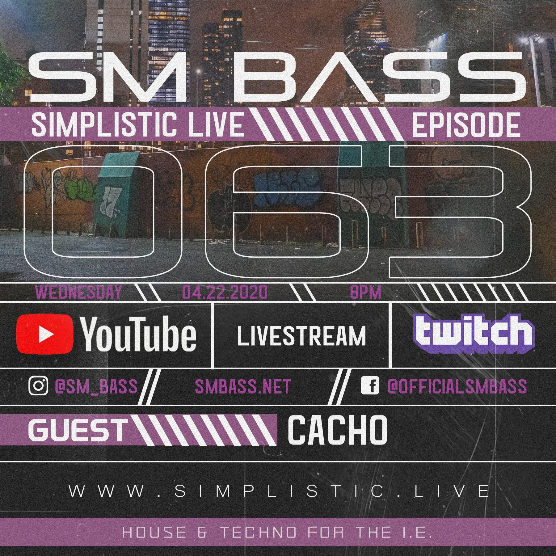 SIMPLISTIC LIVE: 063 | CACHO 