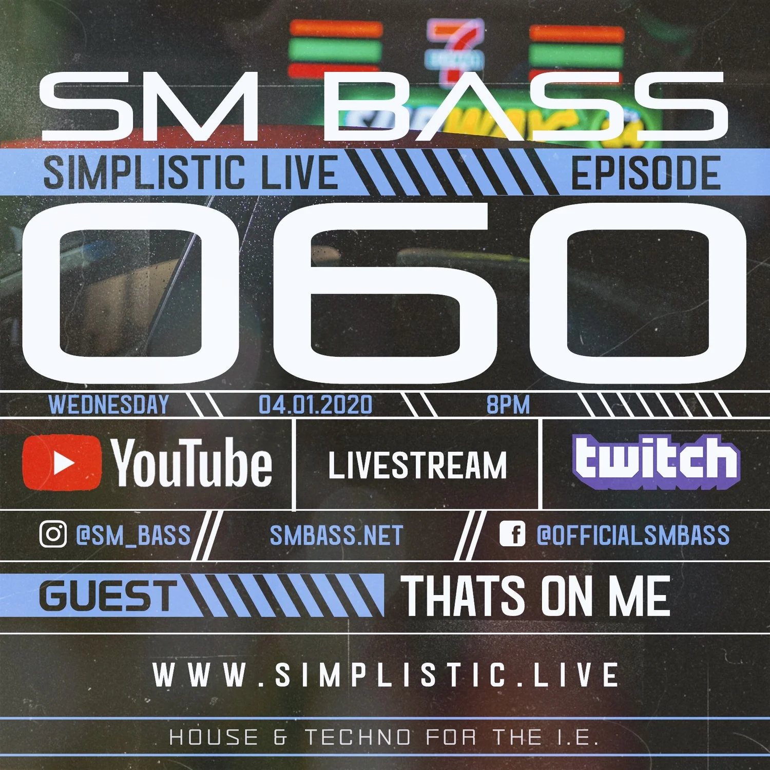 SIMPLISTIC LIVE: 060 | THATS ON ME episode artwork
