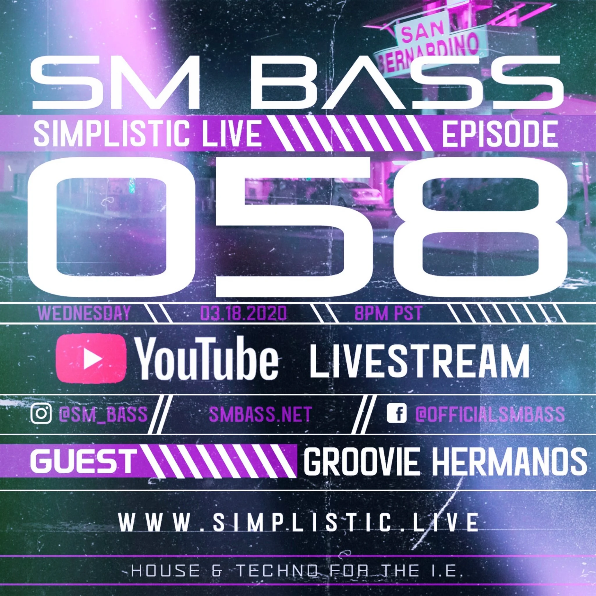 SIMPLISTIC LIVE: 058 | GROOVIE HERMANOS