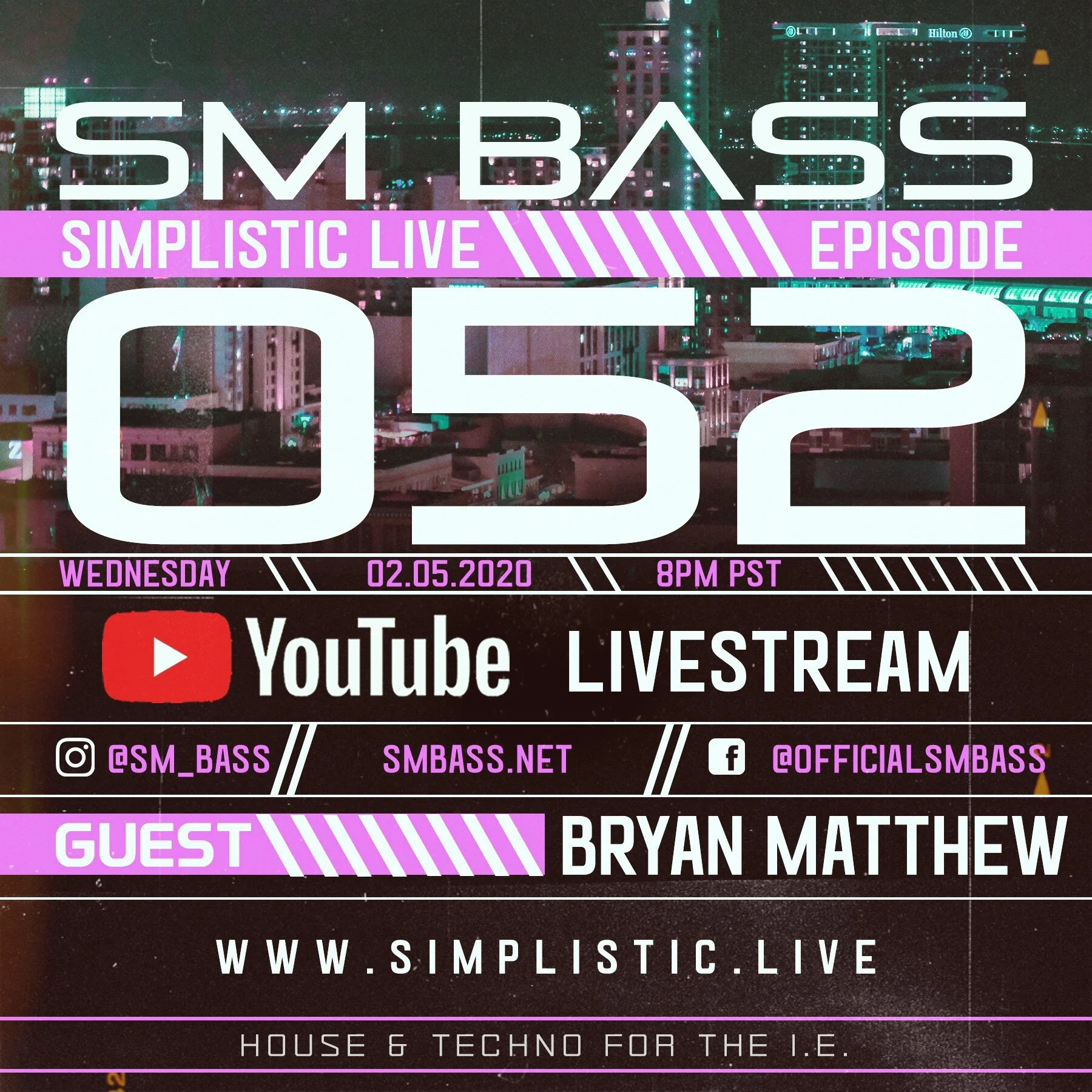 SIMPLISTIC LIVE: 052 | BRYAN MATTHEW