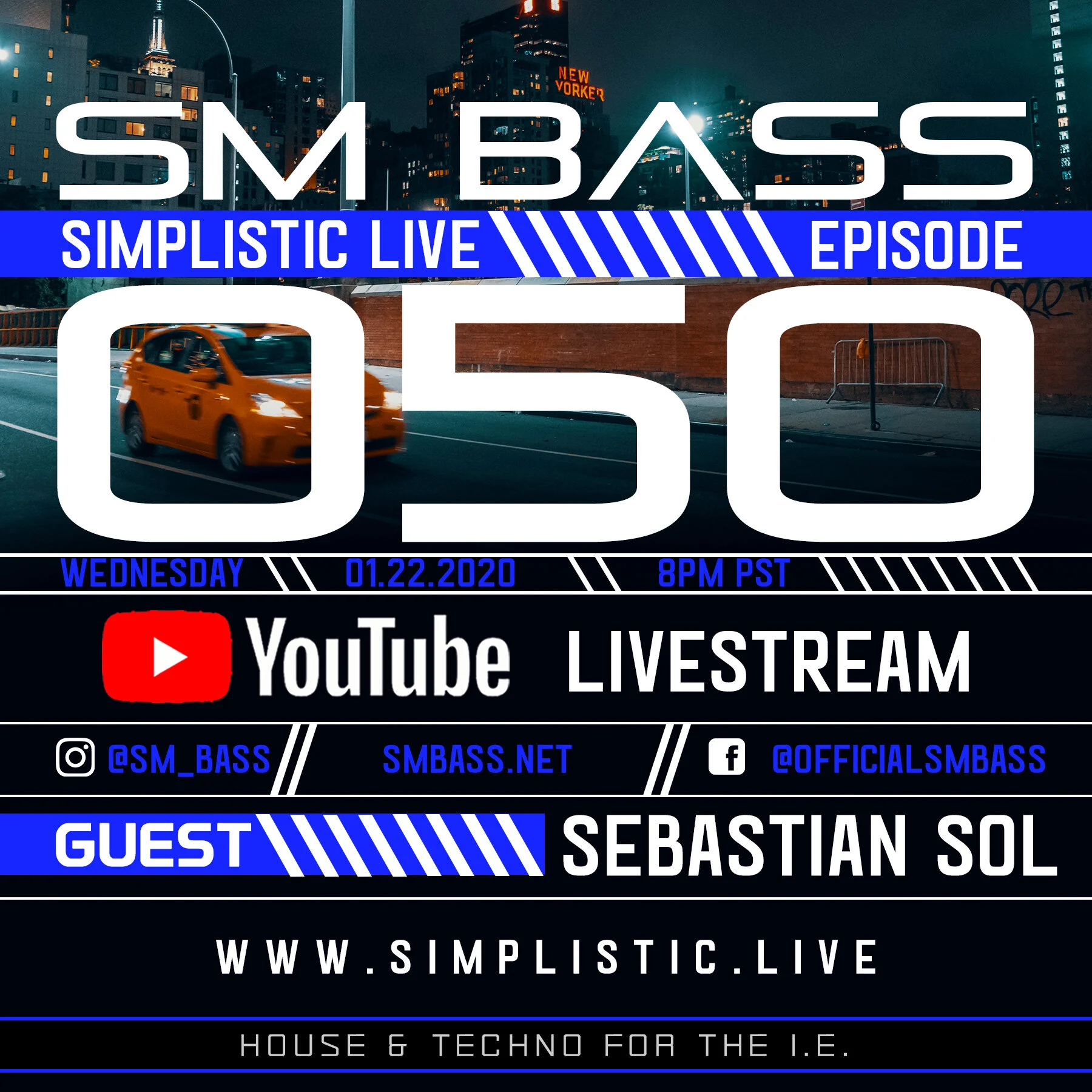 SIMPLISTIC LIVE: 050 | SEBASTIAN SOL