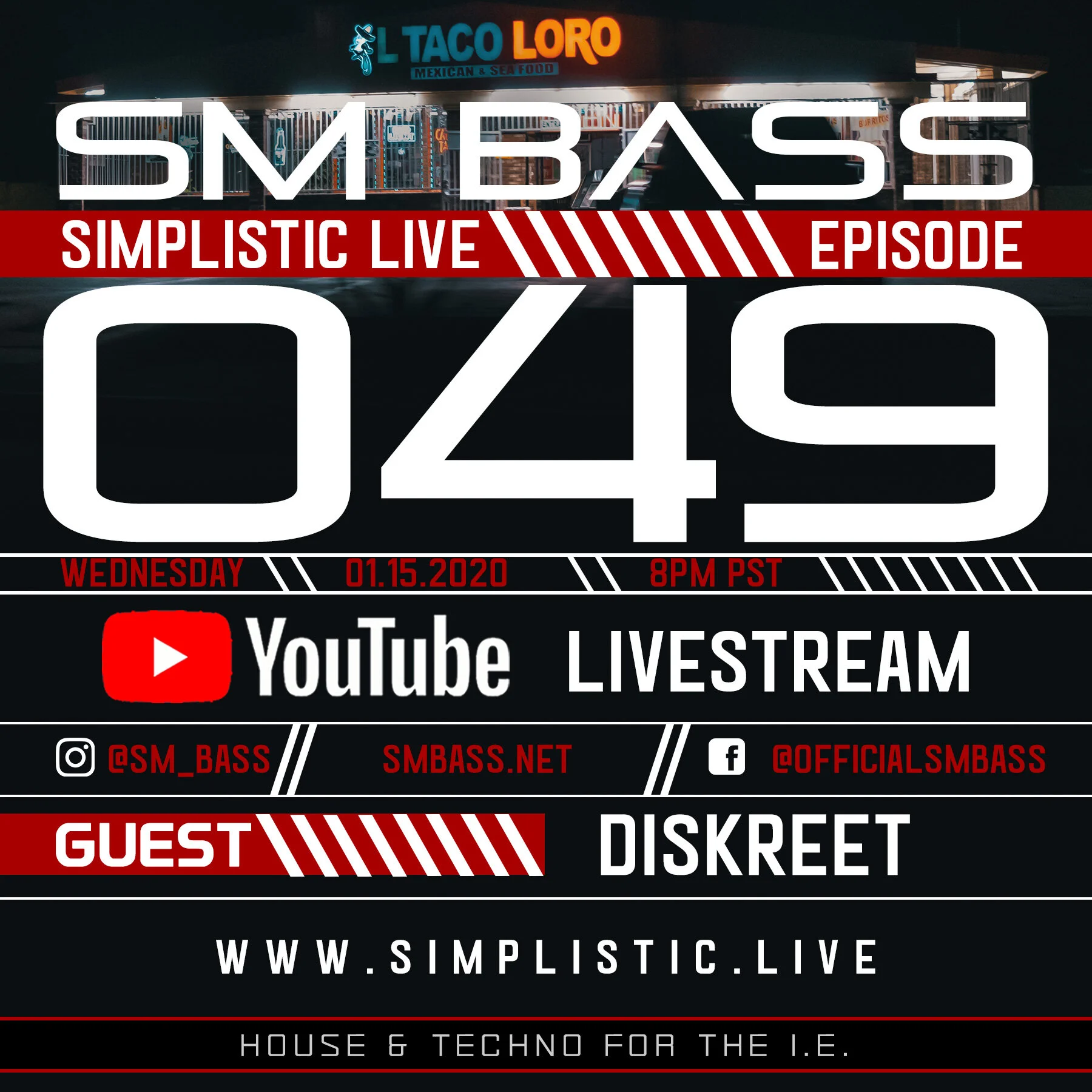 SIMPLISTIC LIVE: 049 | DISKREET