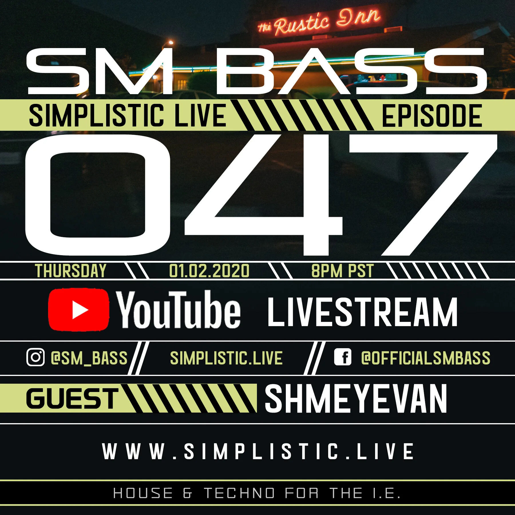 SIMPLISTIC LIVE: 047 | SHMEYEVAN