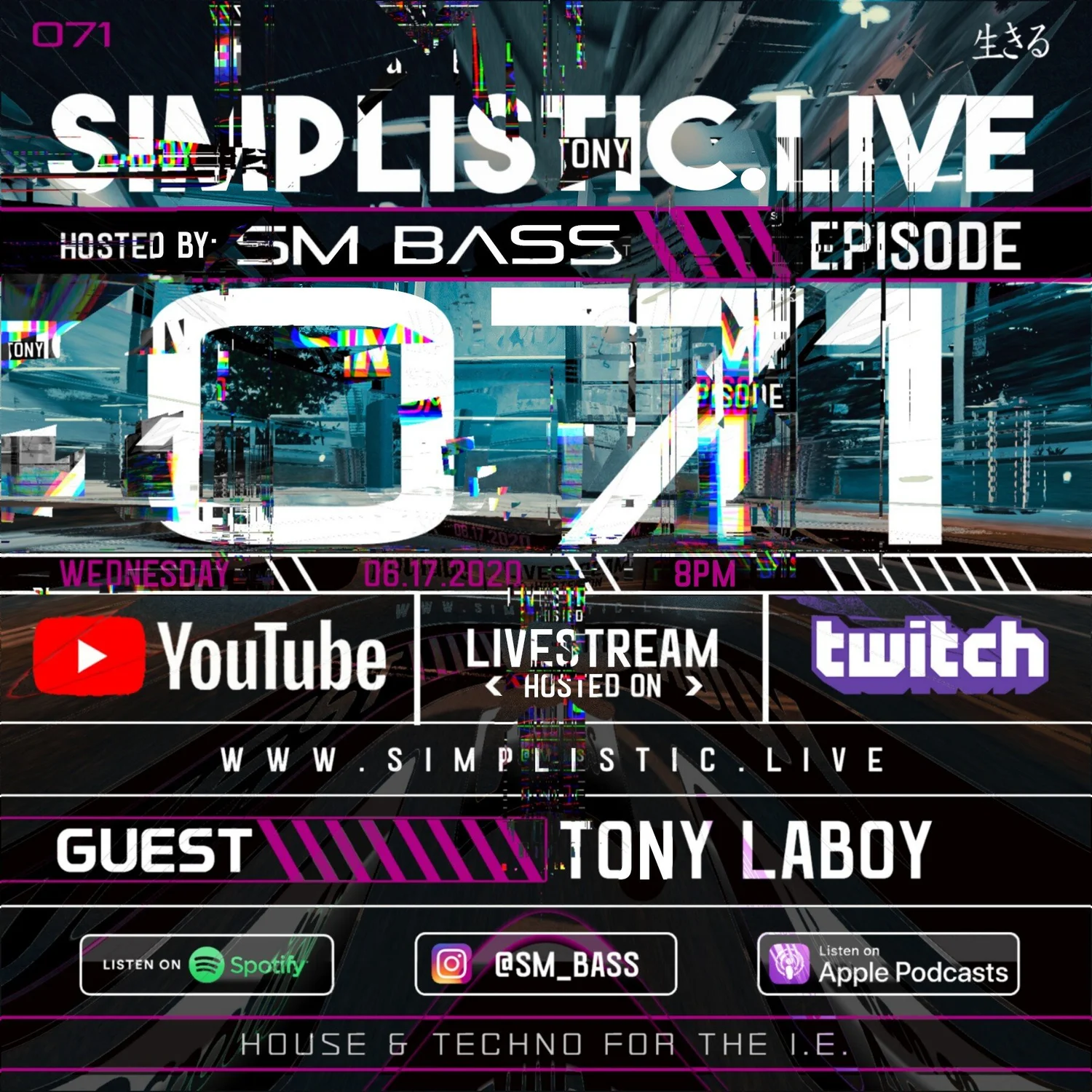 SIMPLISTIC LIVE: 071 | TONY LABOY