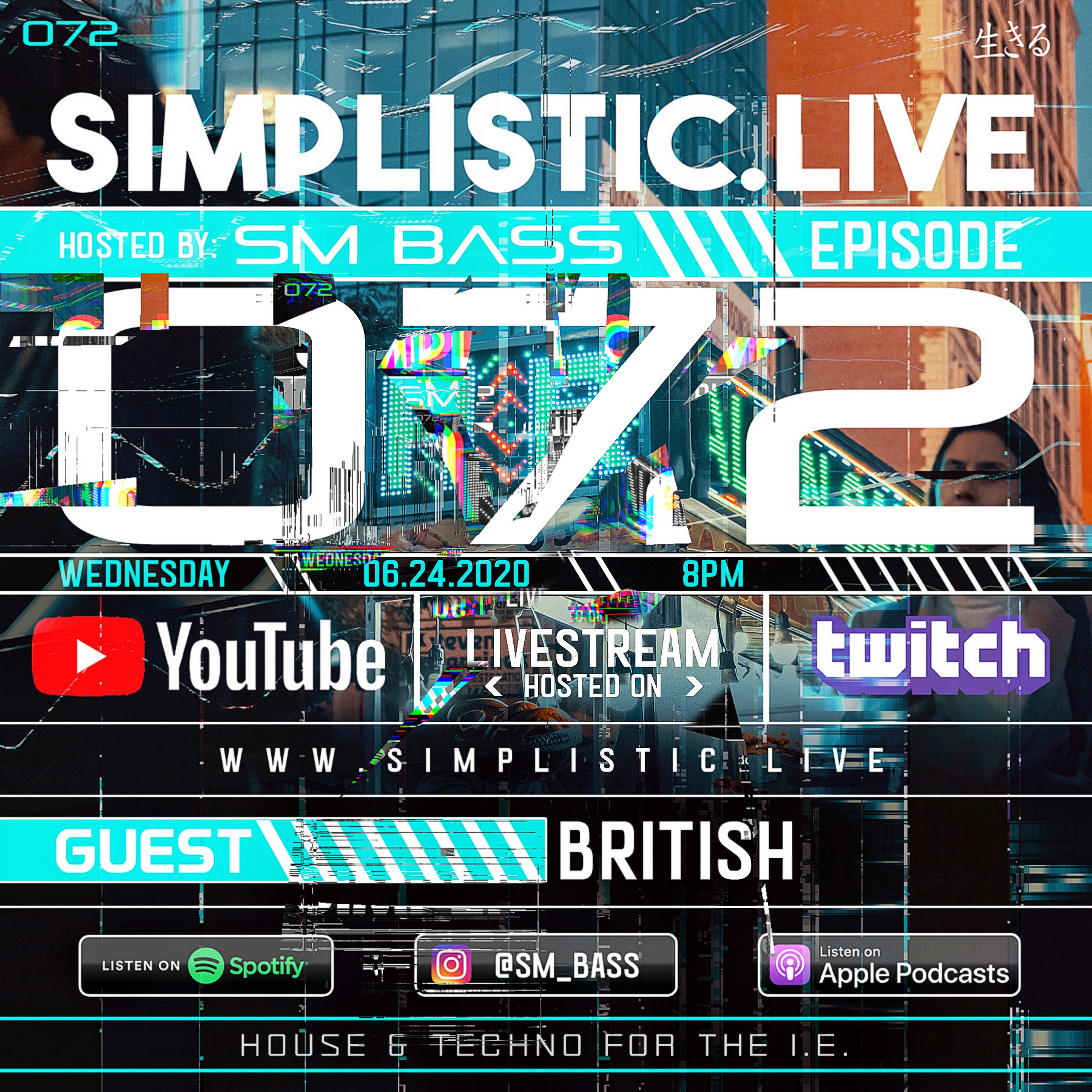 SIMPLISTIC LIVE: 072 | BRITISH