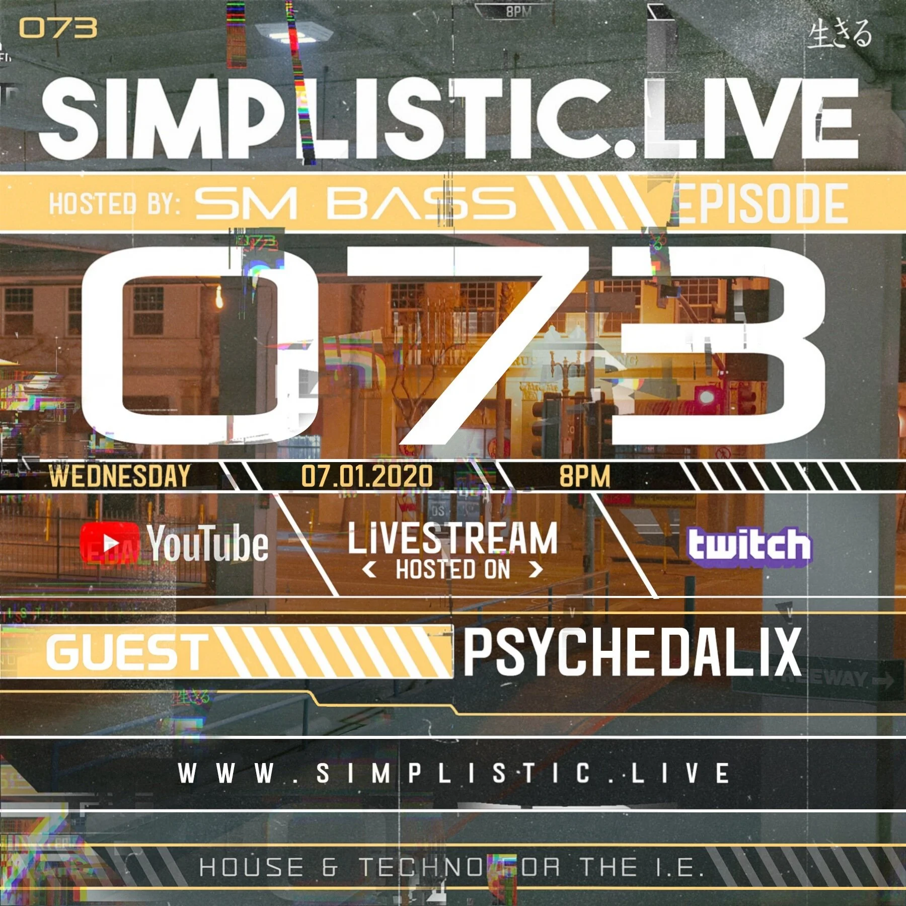 SIMPLISTIC LIVE: 073 | PSYCHEDALIX 