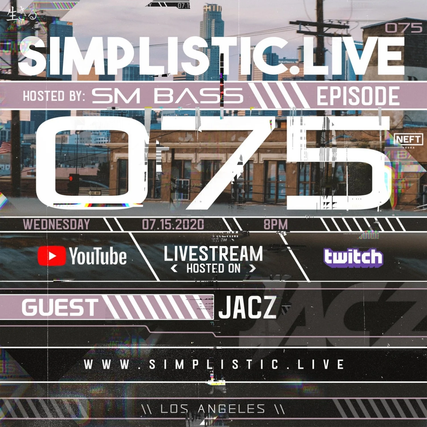 SIMPLISTIC LIVE: 075 | JACZ episode artwork