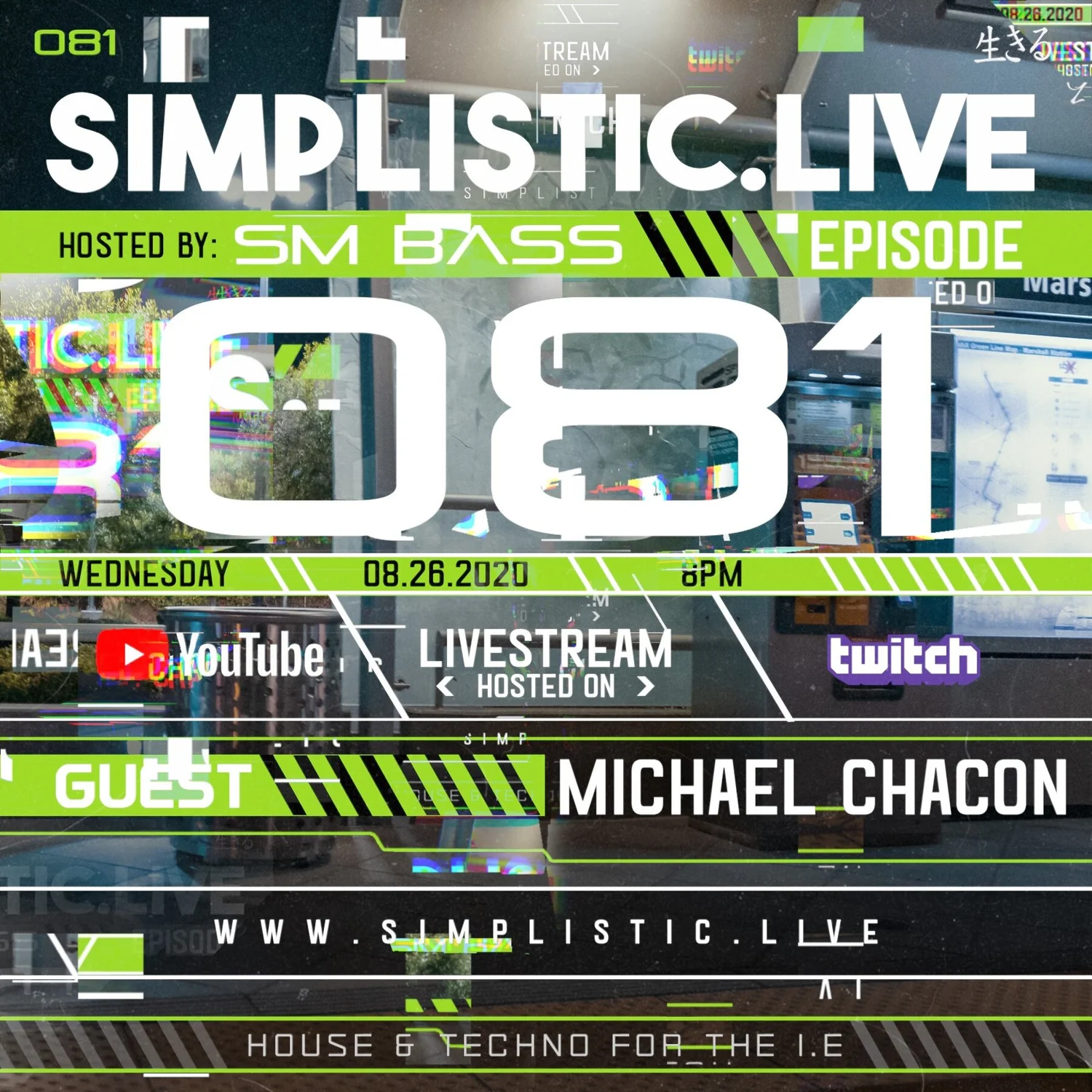 SIMPLISTIC LIVE: 081 | MICHAEL CHACON episode artwork