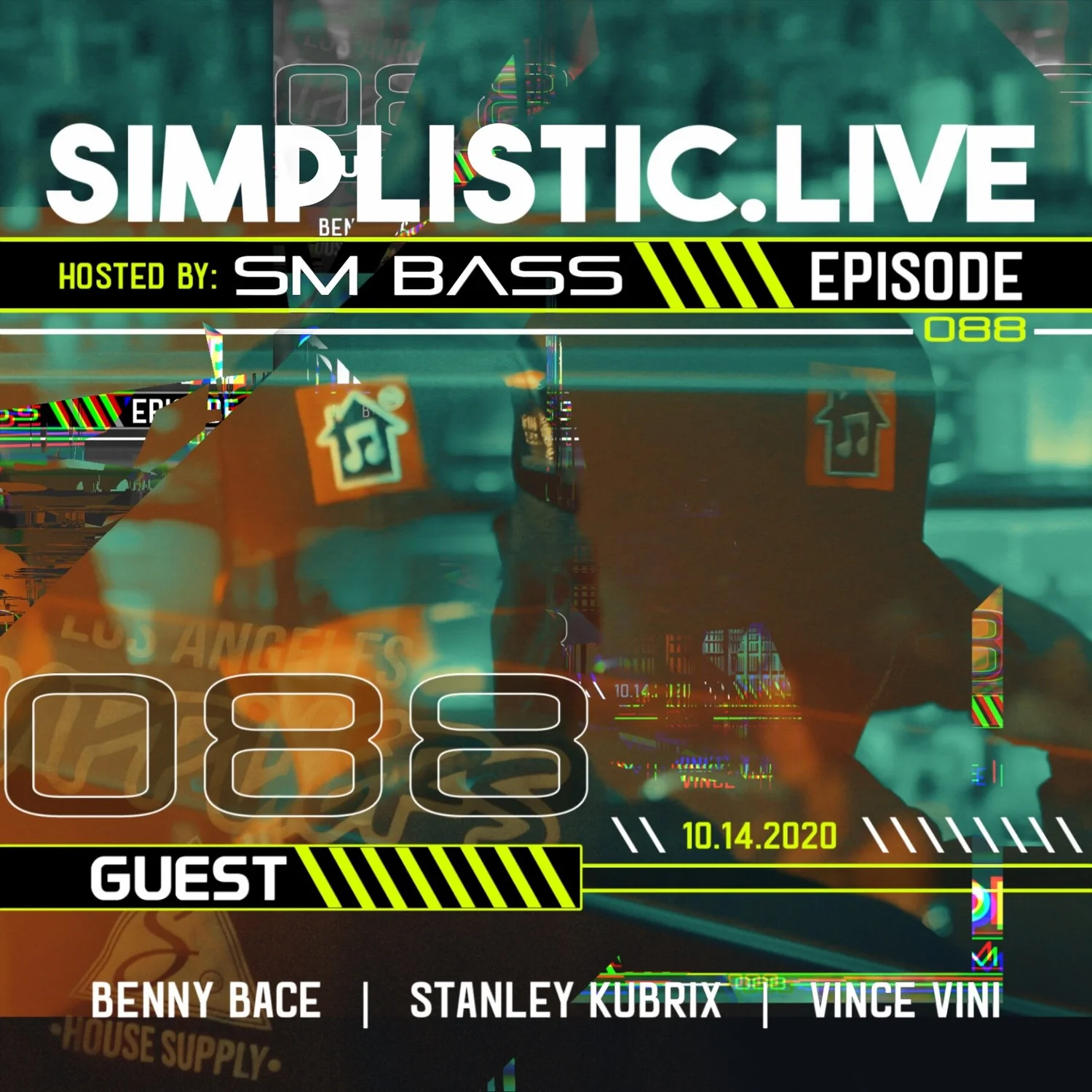 SIMPLISTIC LIVE: 088 | BENNY BACE | STANLEY KUBRIX | VINCE VINI episode artwork