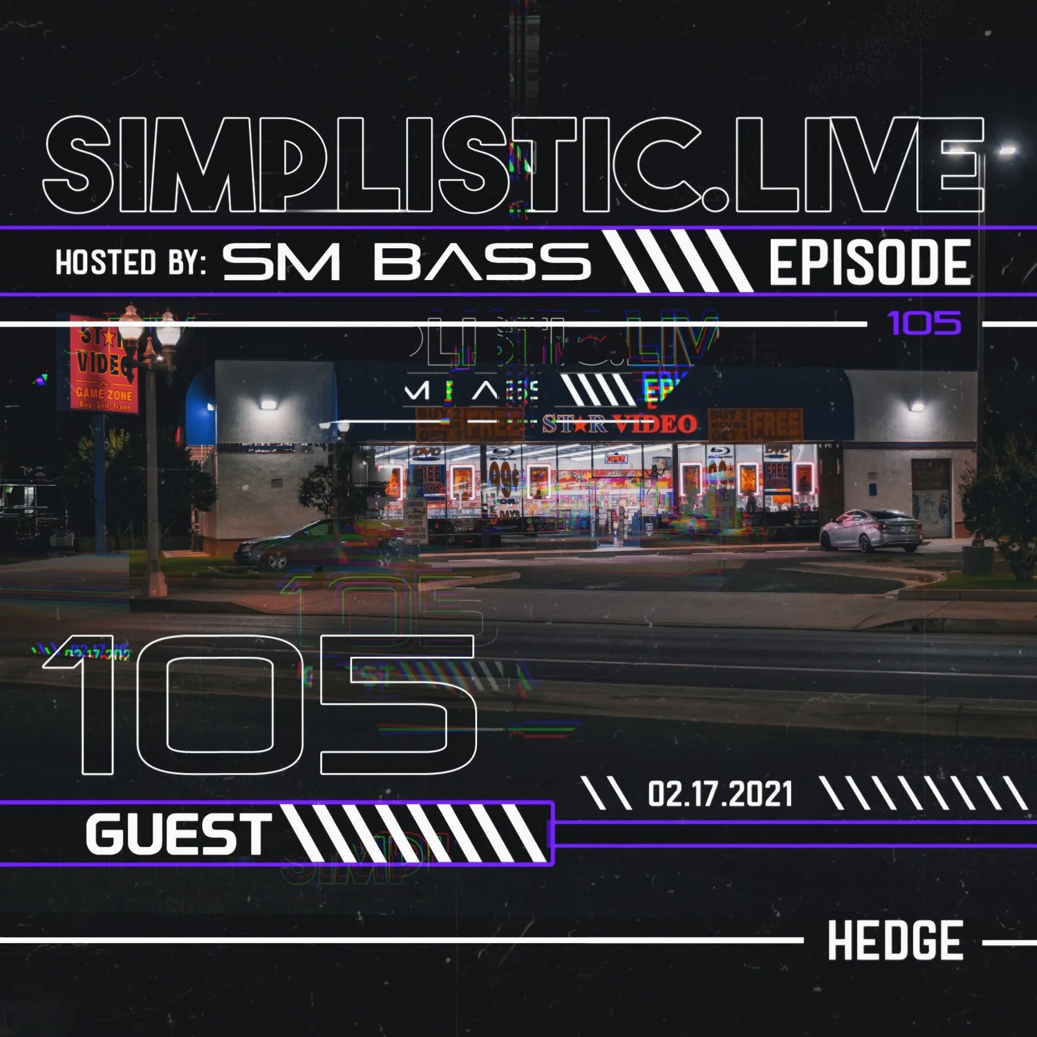 SIMPLISTIC LIVE: 105 | HEDGE episode artwork