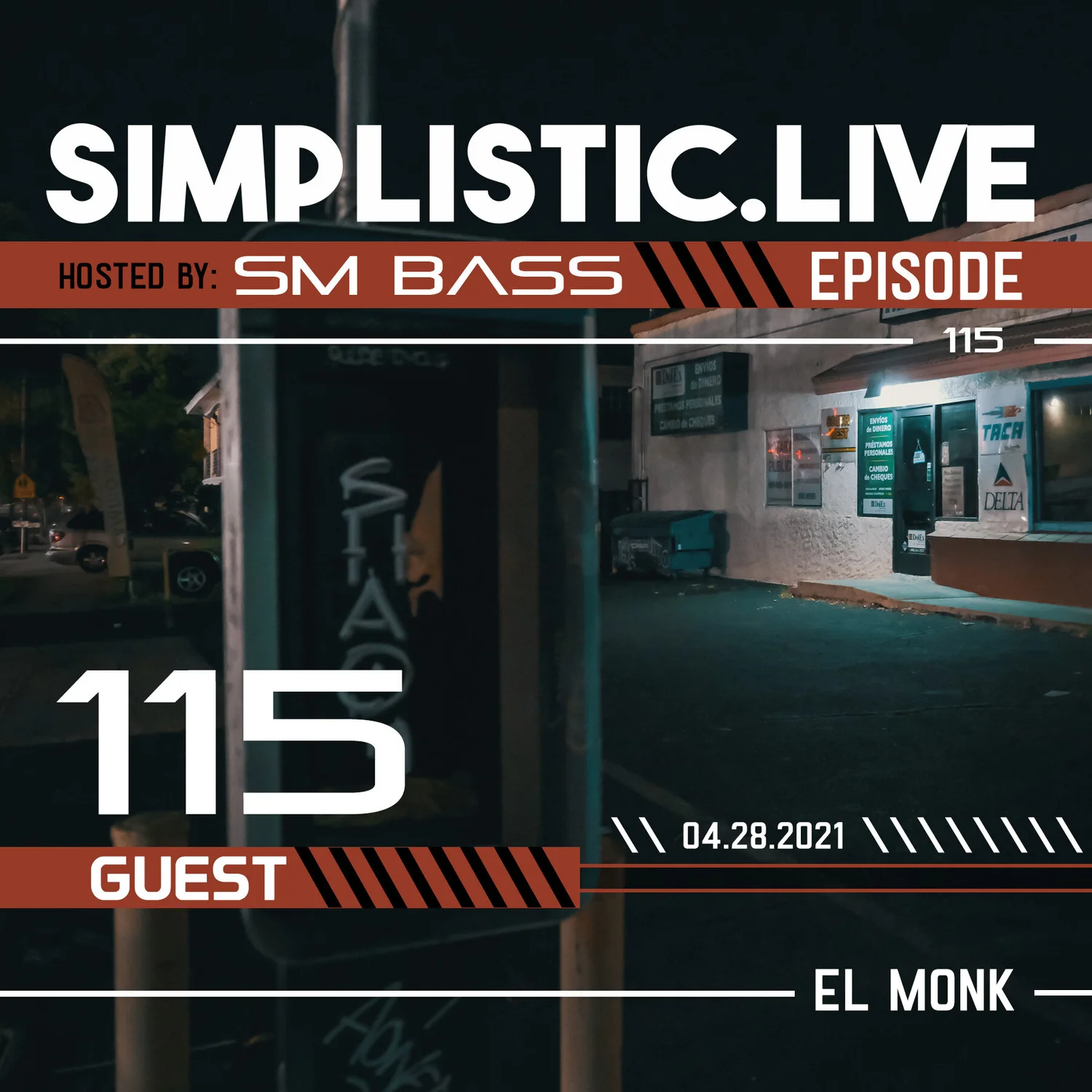 SIMPLISTIC.LIVE: 115 | EL MONK episode artwork