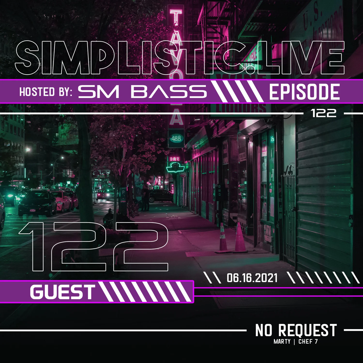 SIMPLISTIC.LIVE: 122 | NO REQUESTS episode artwork