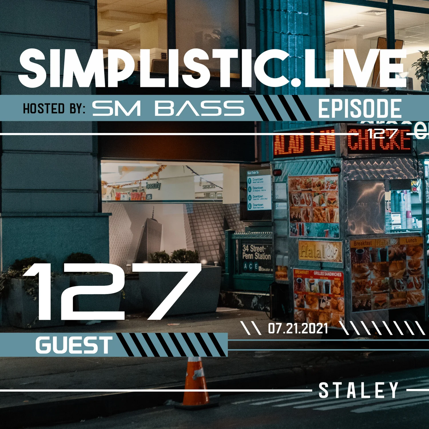 SIMPLISTIC.LIVE: 127 | STALEY episode artwork