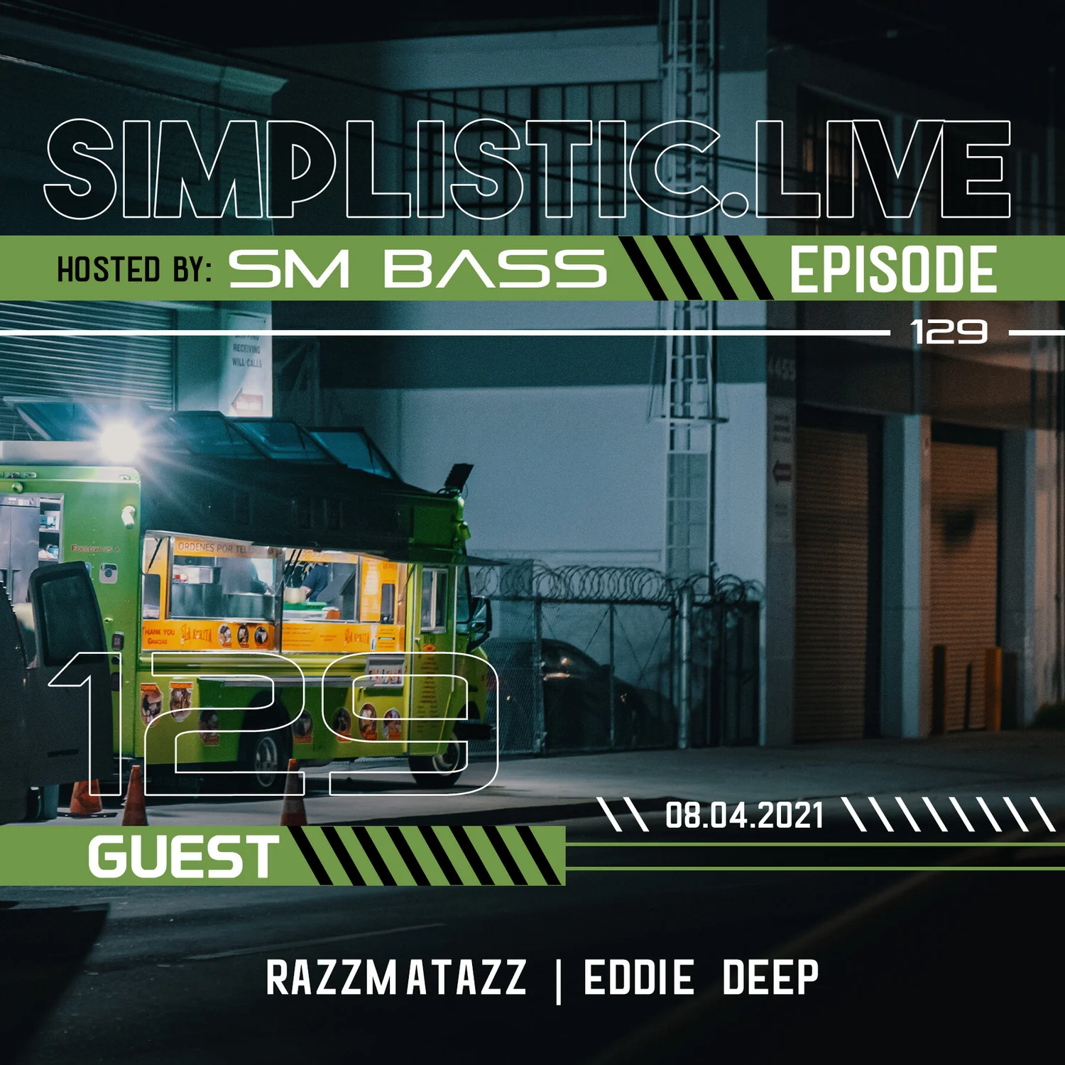 SIMPLISTIC.LIVE: 129 | RAZZMATAZZ | EDDIE DEEP episode artwork