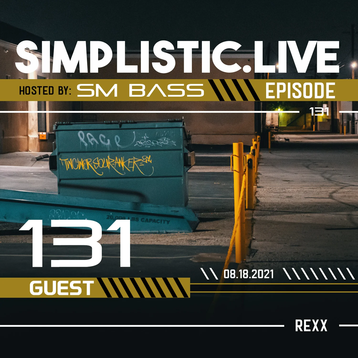 SIMPLISTIC.LIVE: 131 | REXX episode artwork