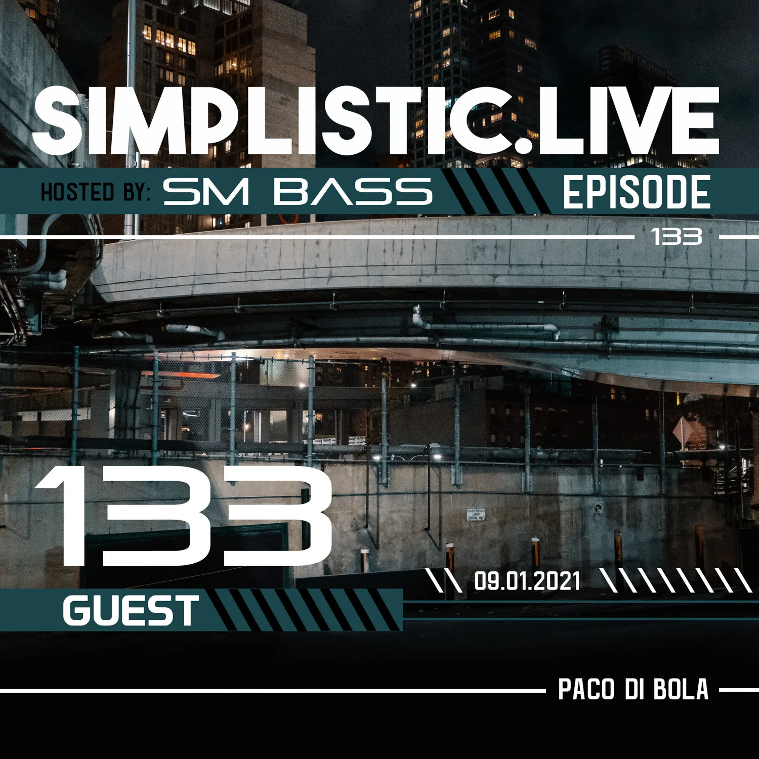 SIMPLISTIC.LIVE: 133 | PACO DI BOLA episode artwork