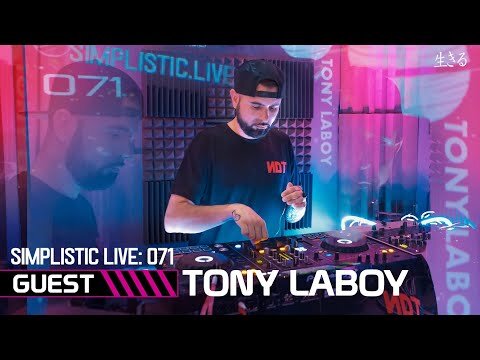 Tony Laboy Techno Mix | SIMPLISTIC LIVE: 071 | SM BASS