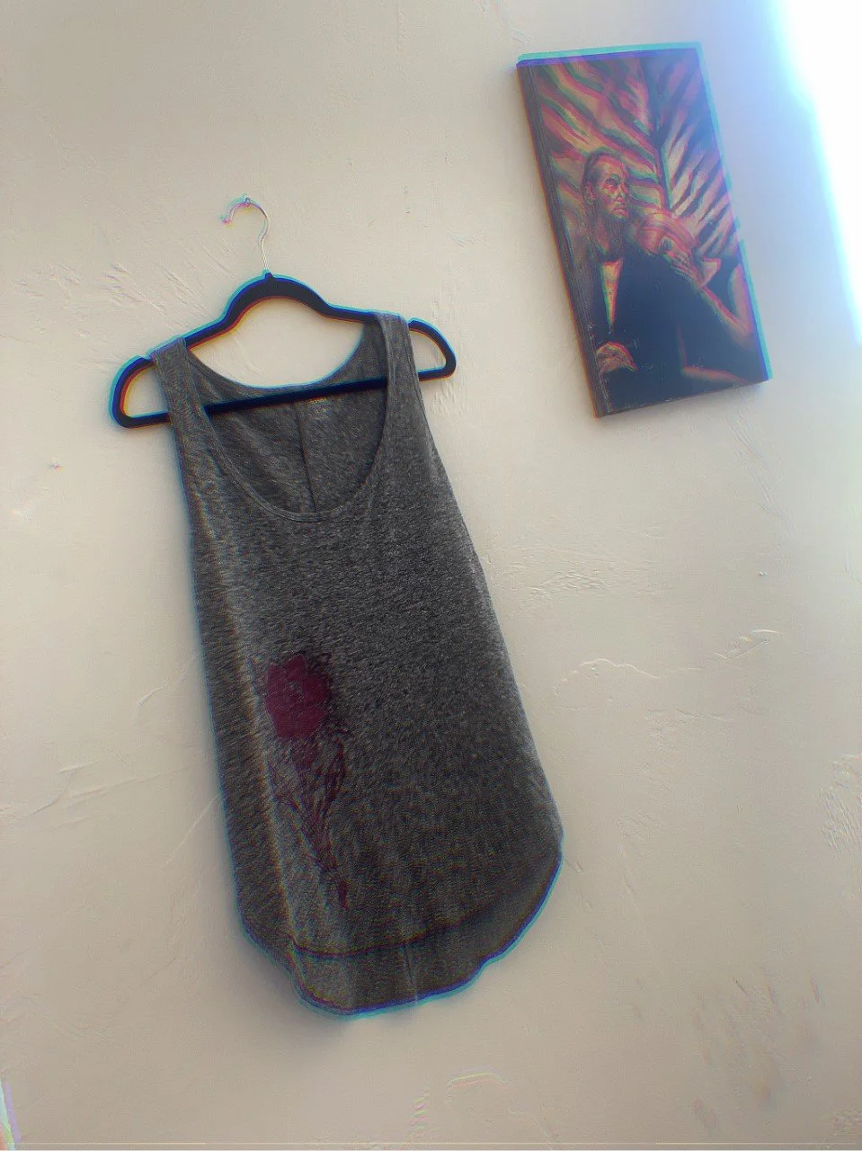 Heather grey tank top