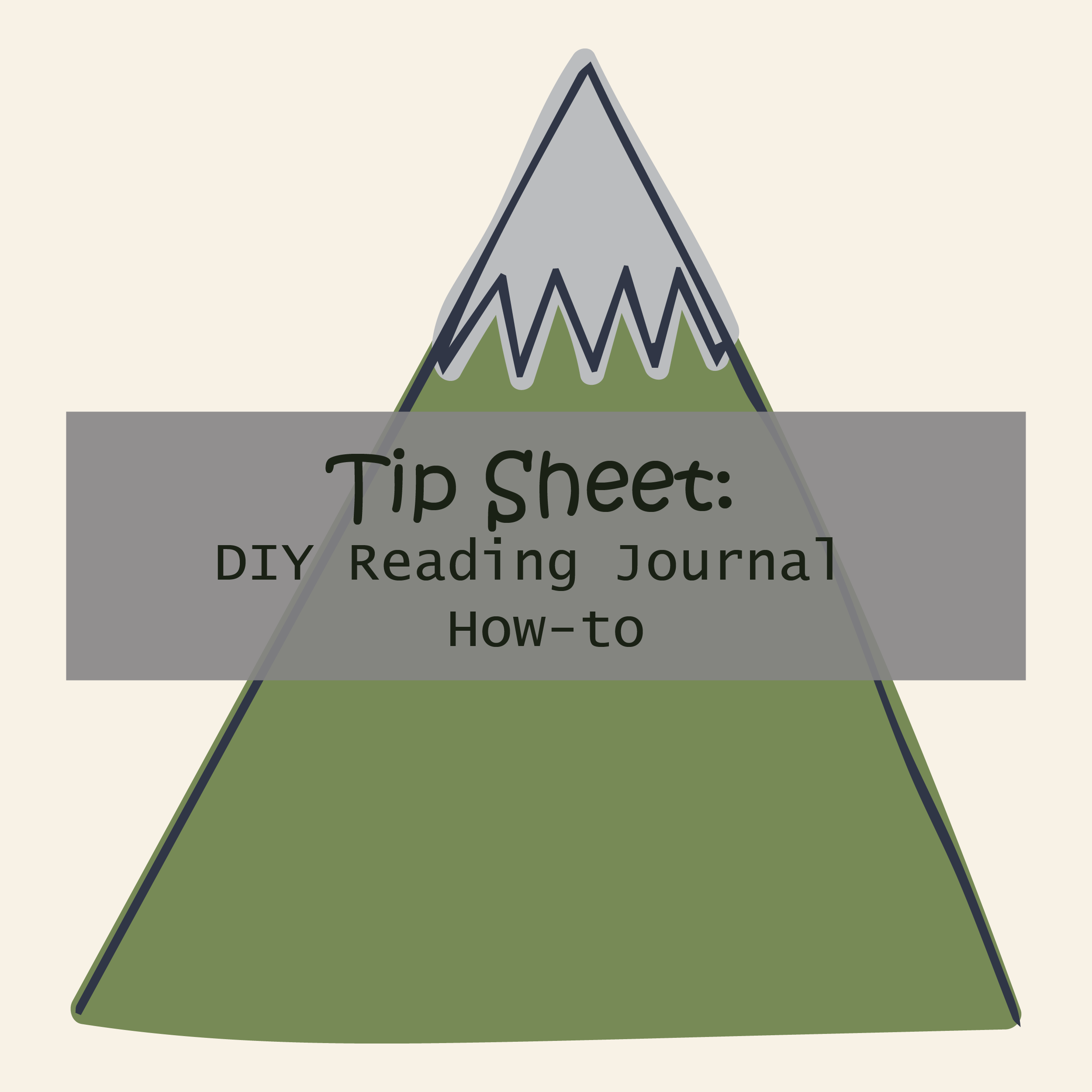 Reading journal how-to tip sheet
