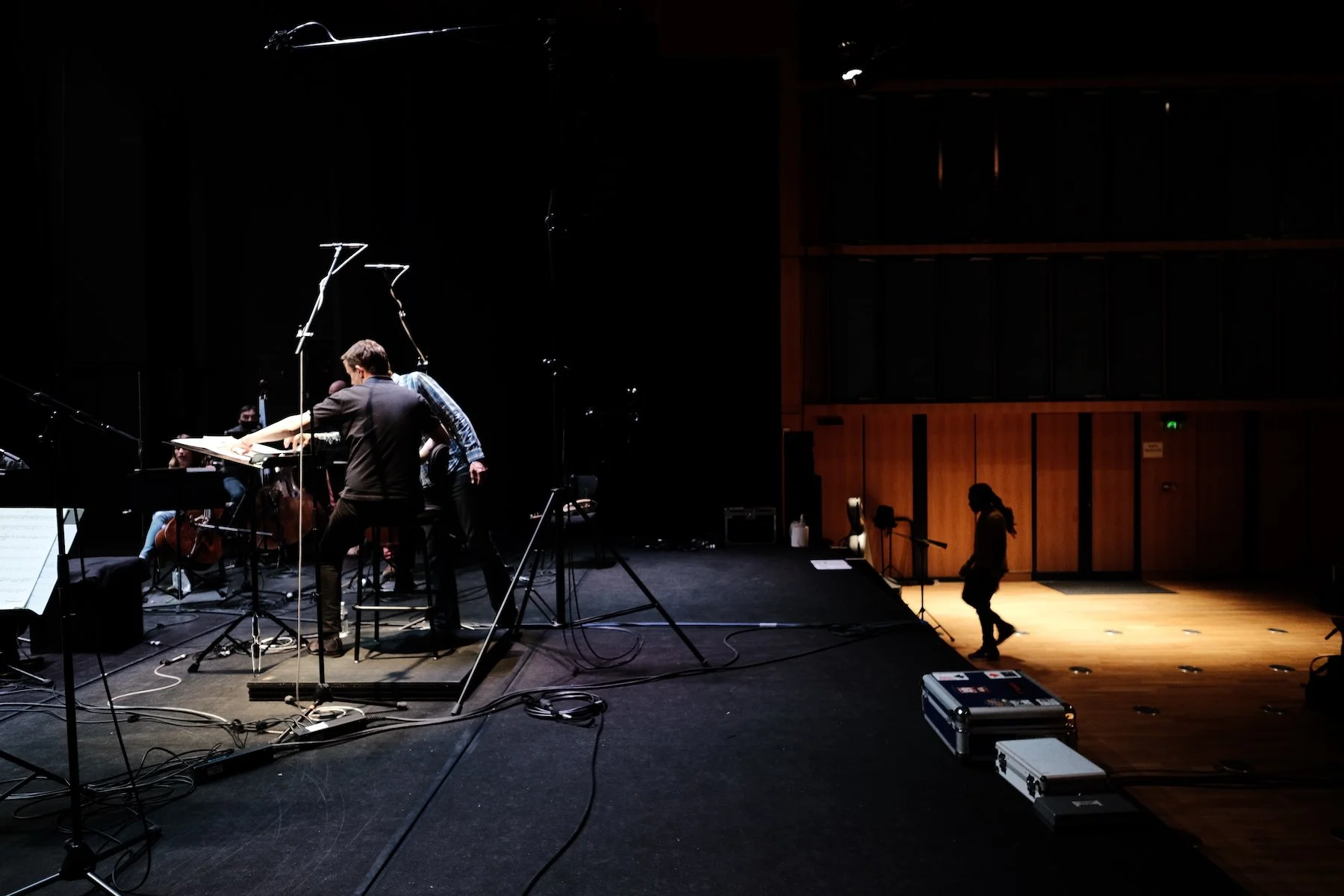  Reportage lors d’une répétition pour  l’Orchestre Régional de Normandie 