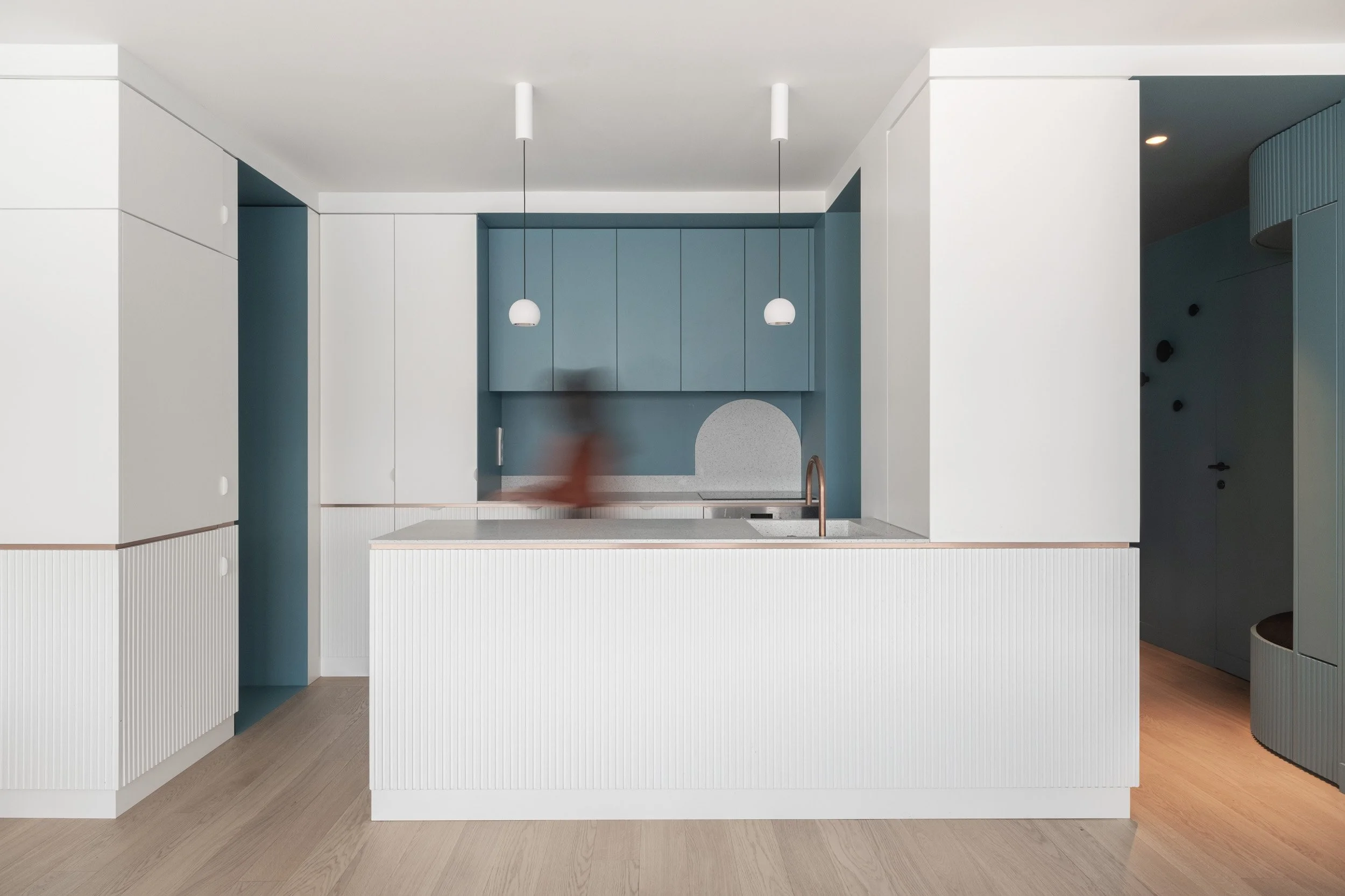  Projet de rénovation réalisé par l’agence  plusfx Architecture + Design  