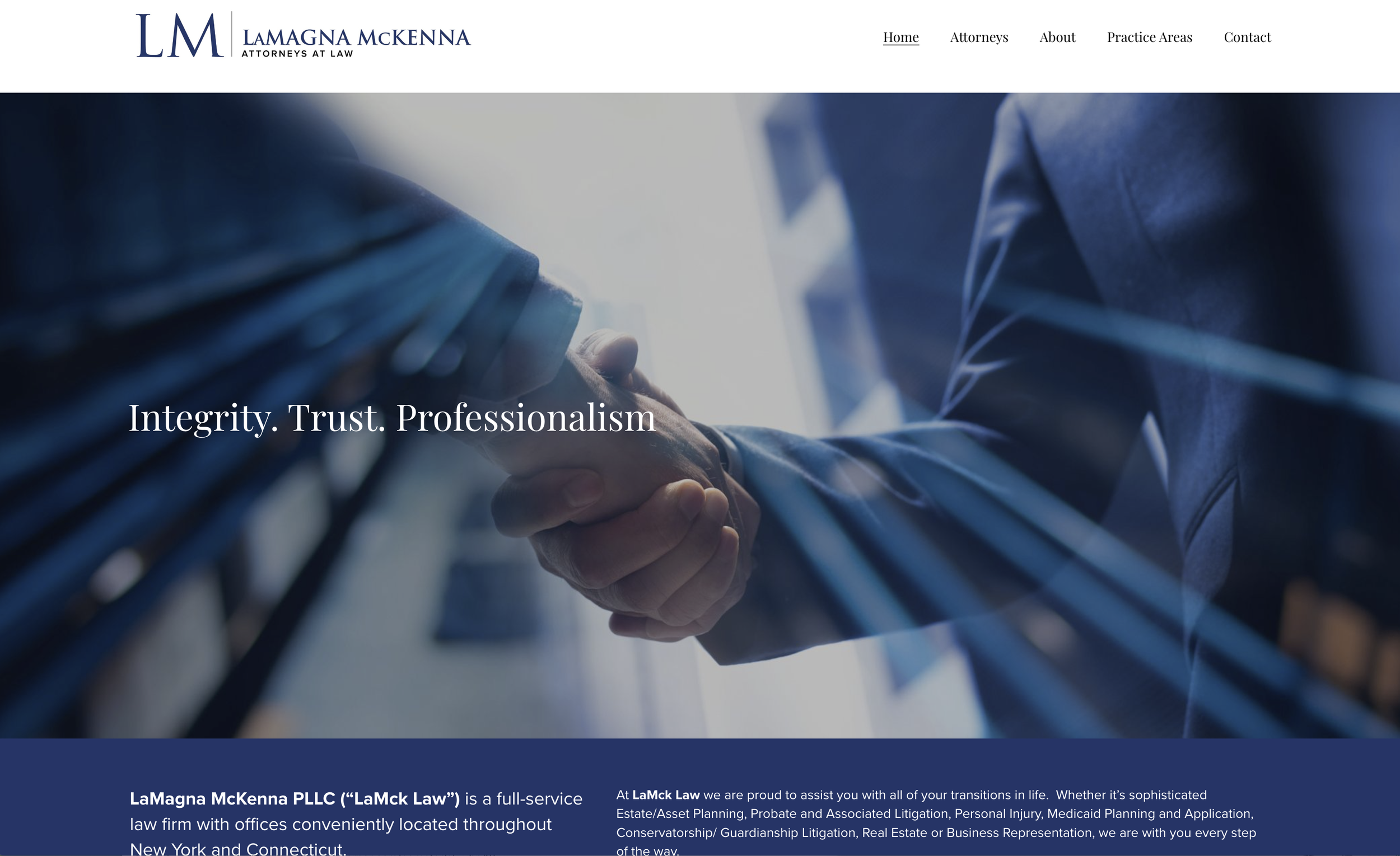 lamagna homepage law website.png