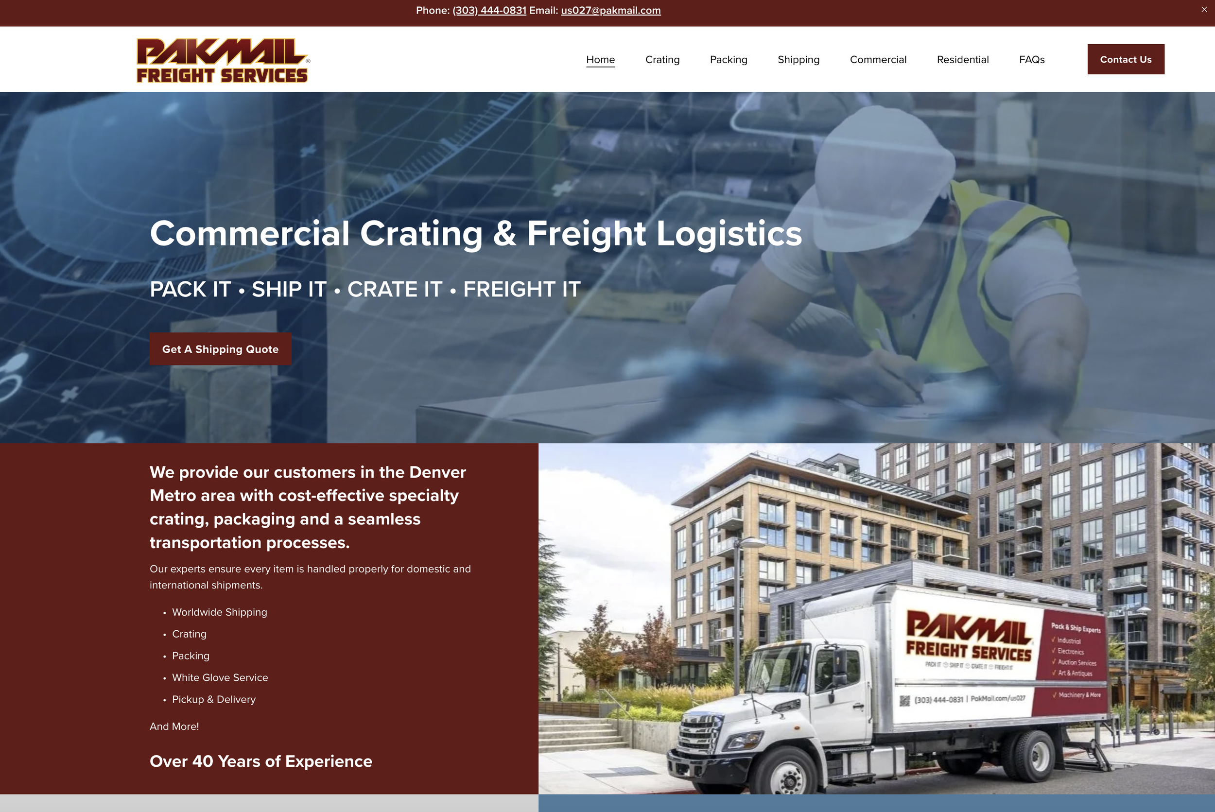Pakmail homepage.png