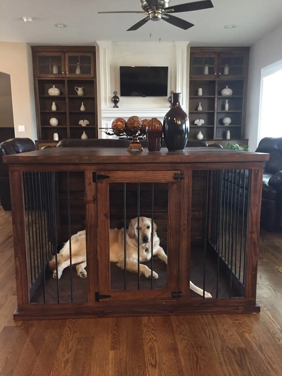 Kara's Dog Kennel Credenza — Texas Custom Kennels