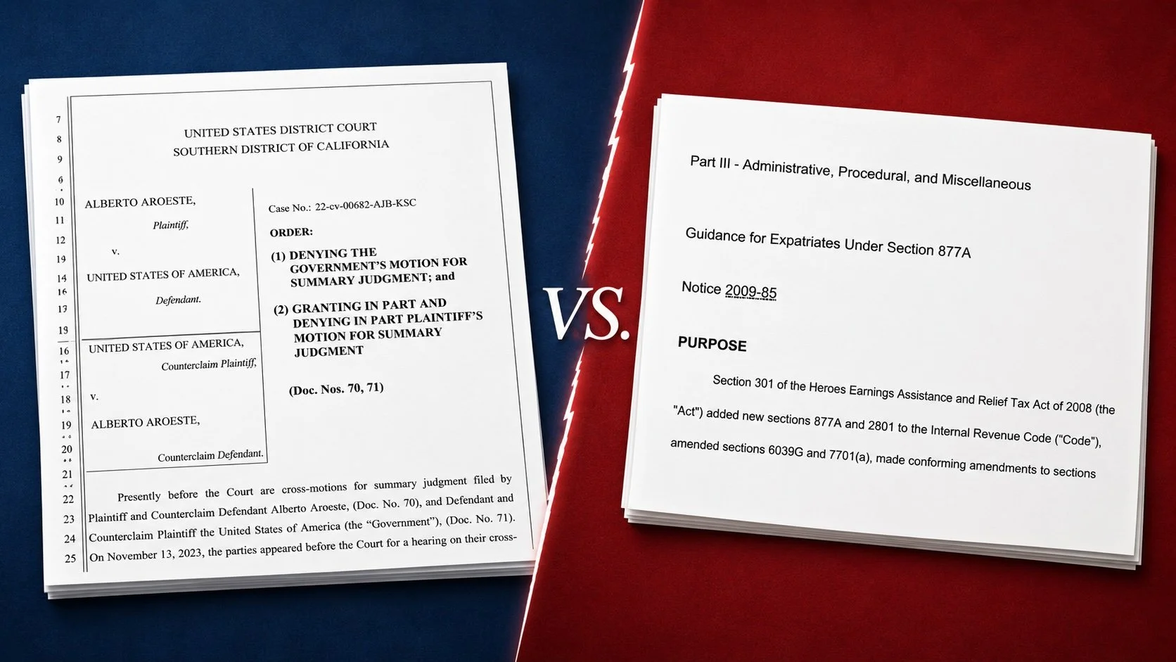 court decision and IRS guidance