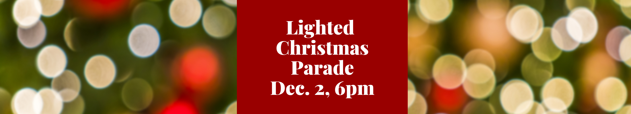 Lighted Christmas Parade