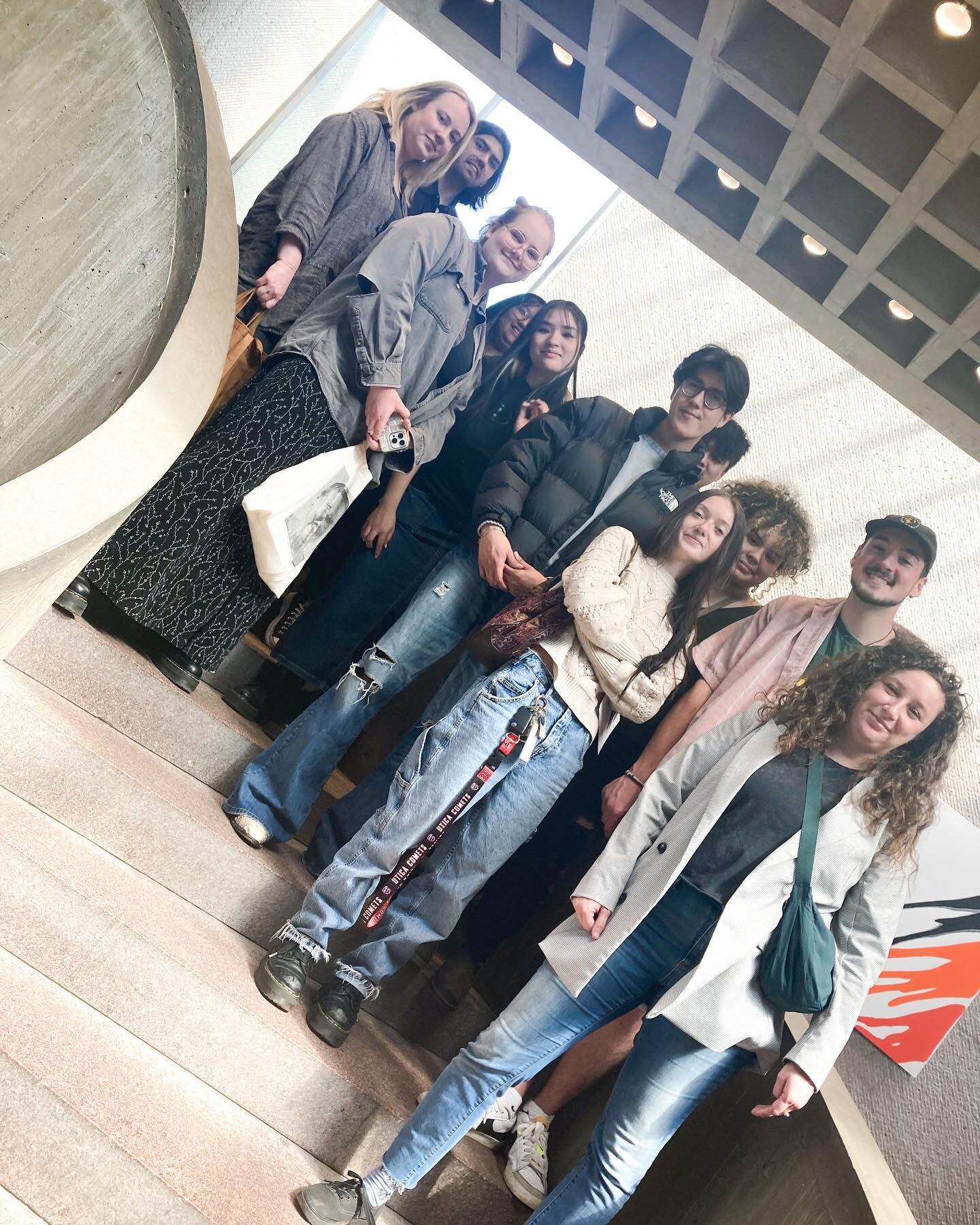 It&rsquo;s field trip time!!! This Thursday sophomore photo students visited @lightworkorg and @eversonmuseum with a personal tour of the current exhibitions from the one and only @lahubbs ❤️ We love our Central New York photo friends!!
