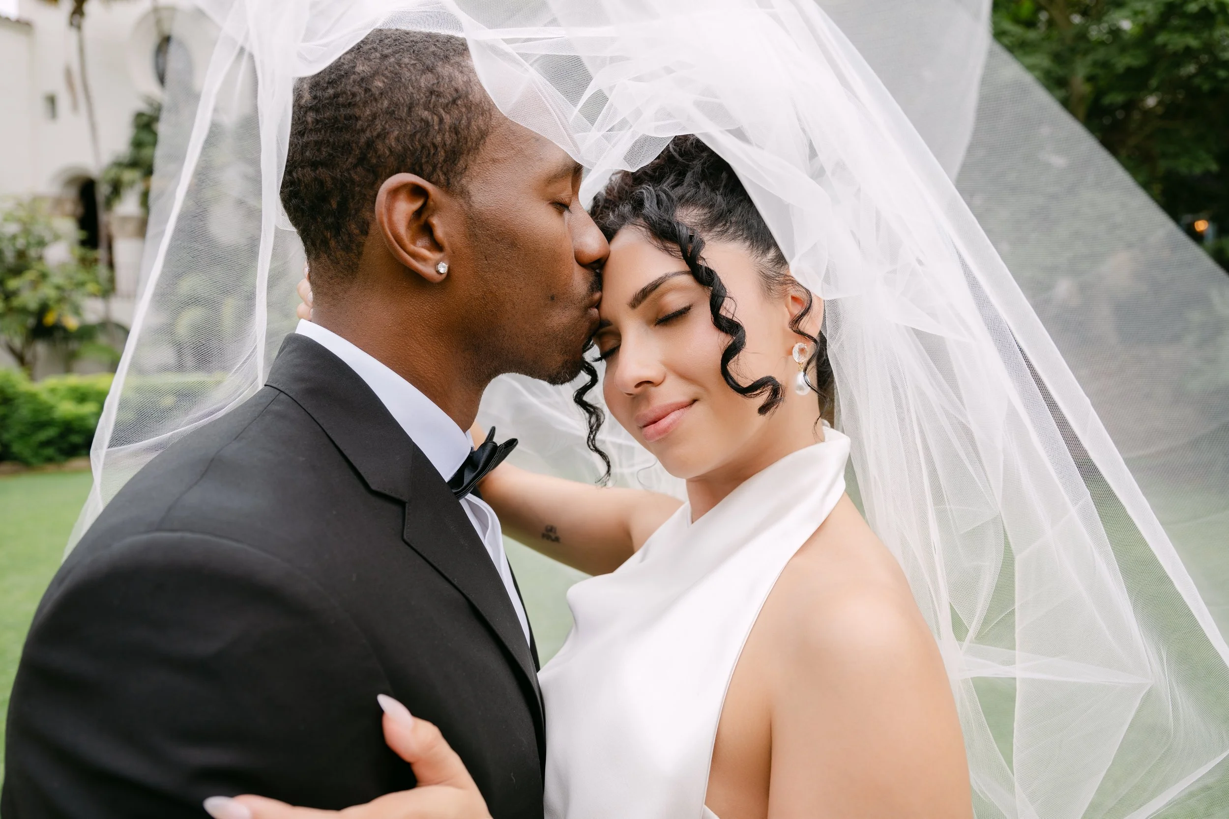 Jara & Antoine Wedding at Courthouse Santa Barbara