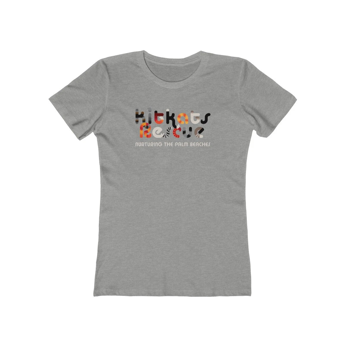 KitKats Rescue . Color Logo Women's Cotton Tee