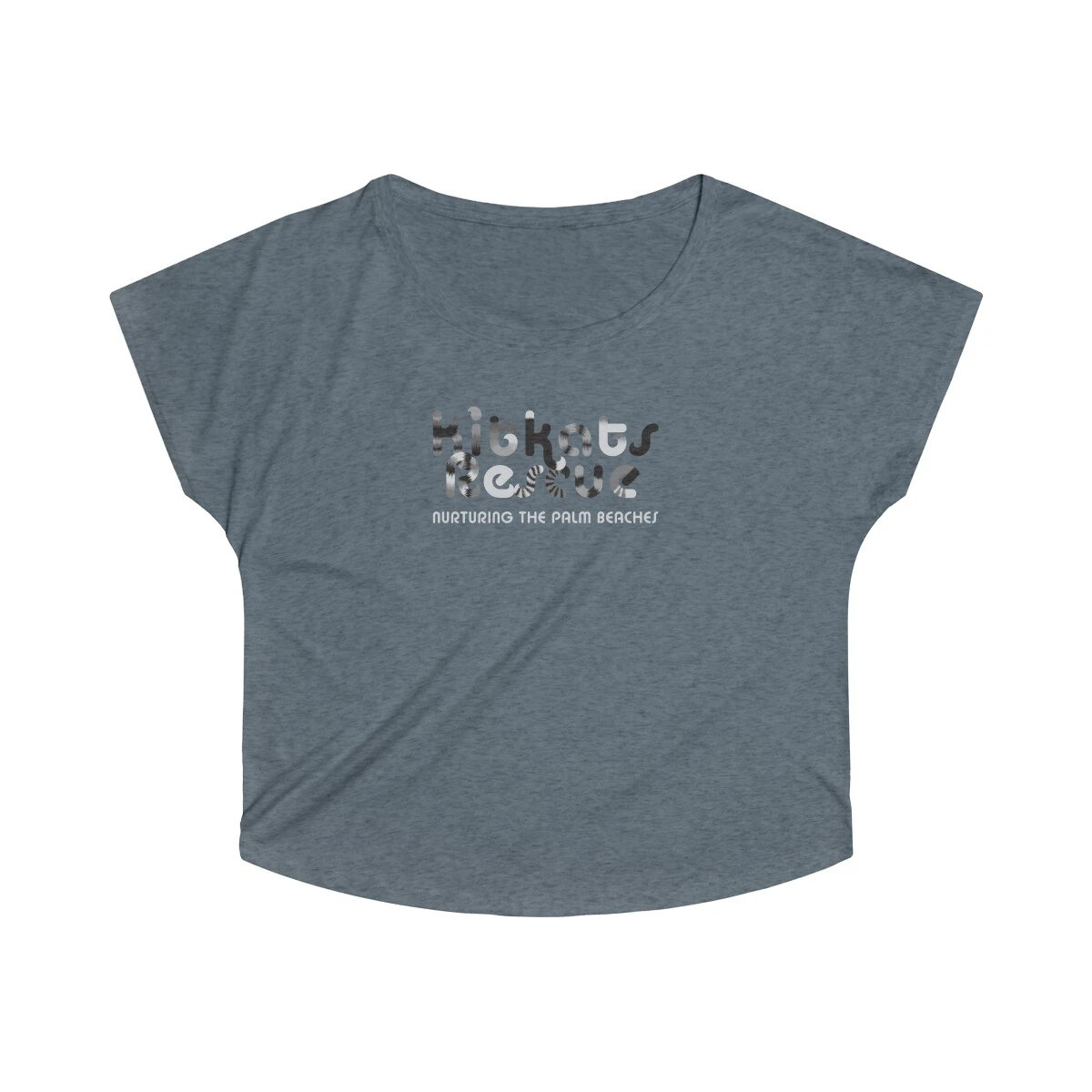 KitKats Rescue . Grayscale Logo Women's Dolman