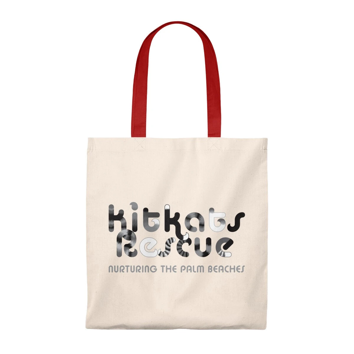 KitKats Rescue . Grayscale Logo Tote Bag