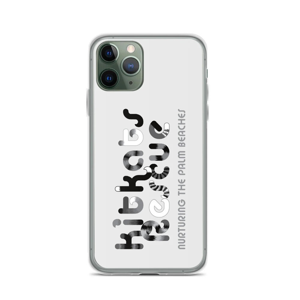 KitKats Rescue . Grayscale Logo iPhone Case